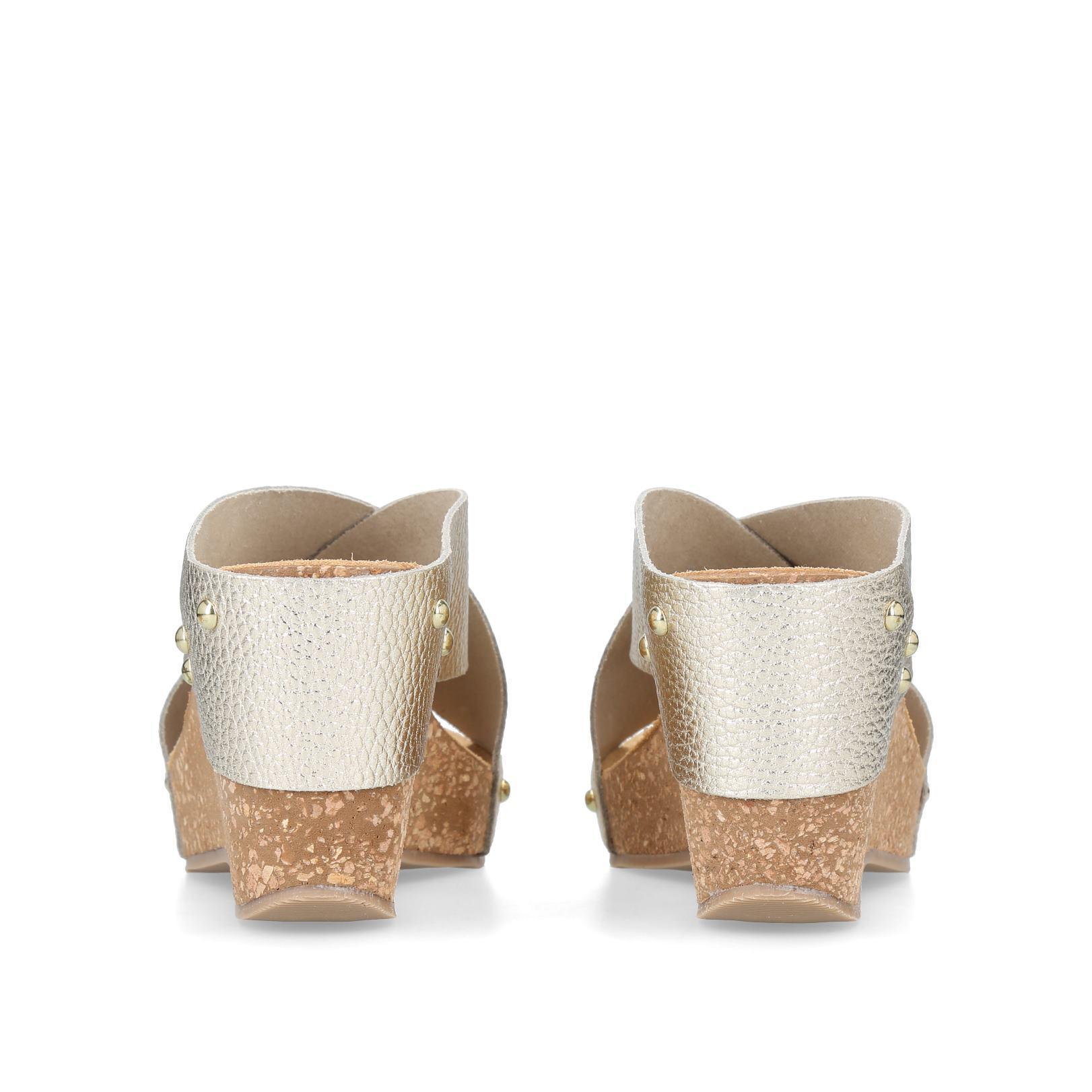 Carvela Kurt Geiger Sooty Sandals in Metallic | Lyst UK