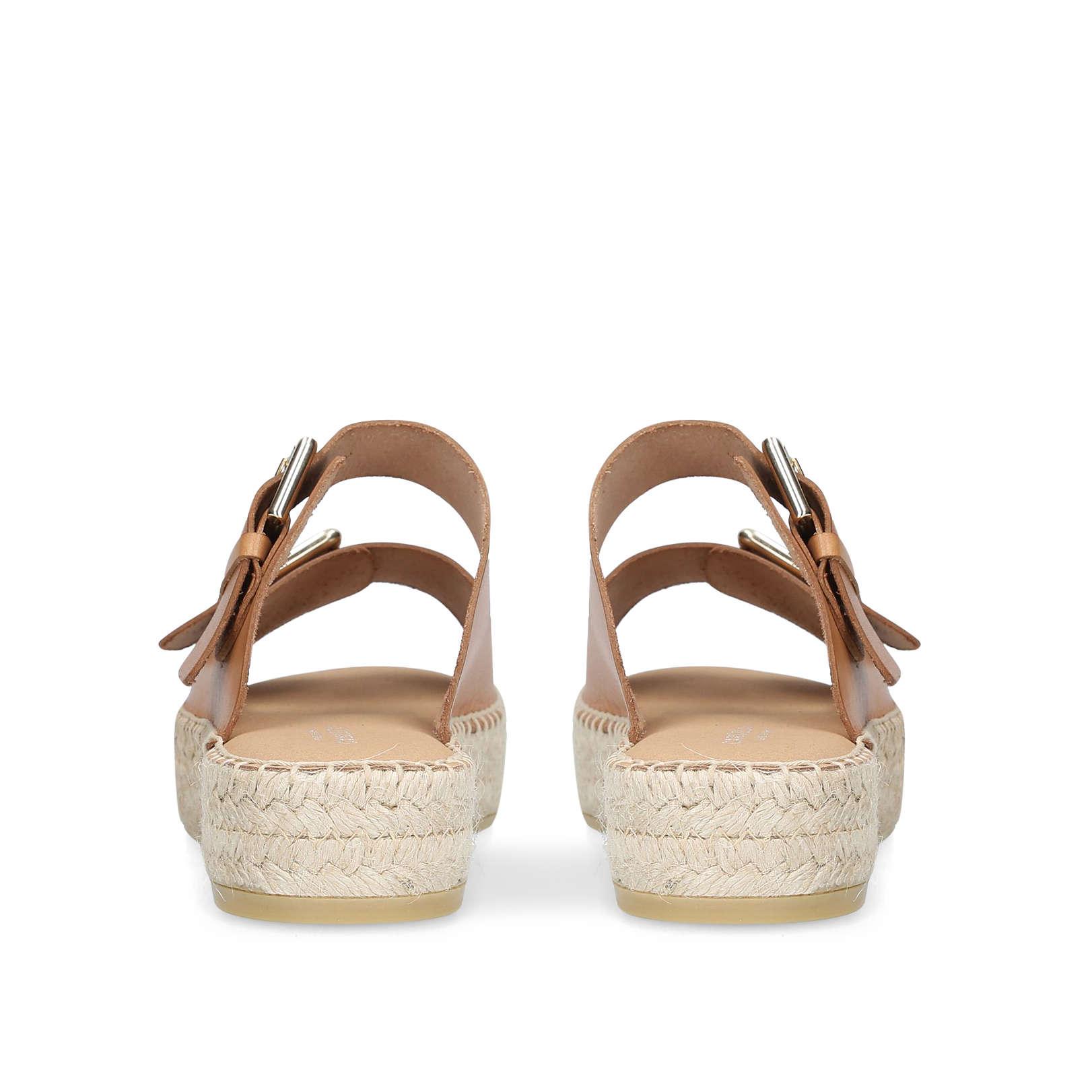 carvela klever sandals tan