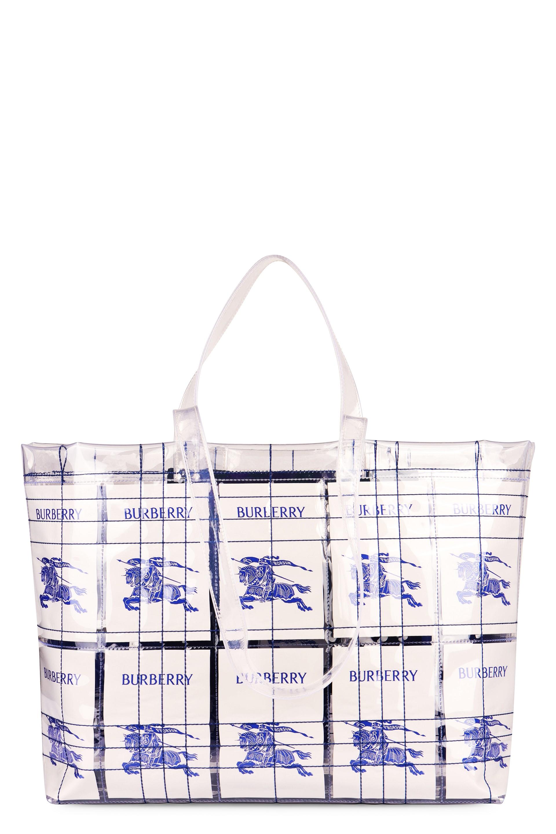 Burberry clear bag deals