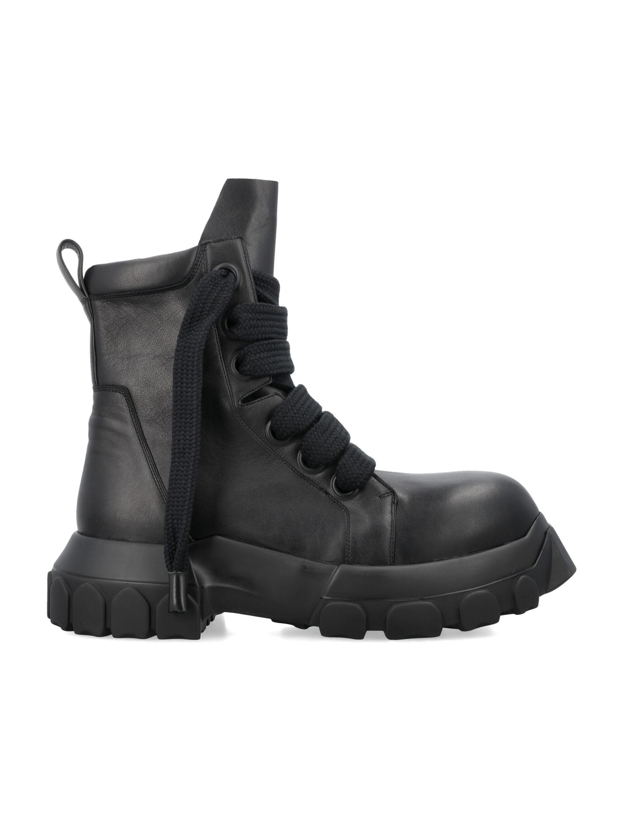 Laceup Bozo Tractor Derby in Black/Black – SVRN｜その他
