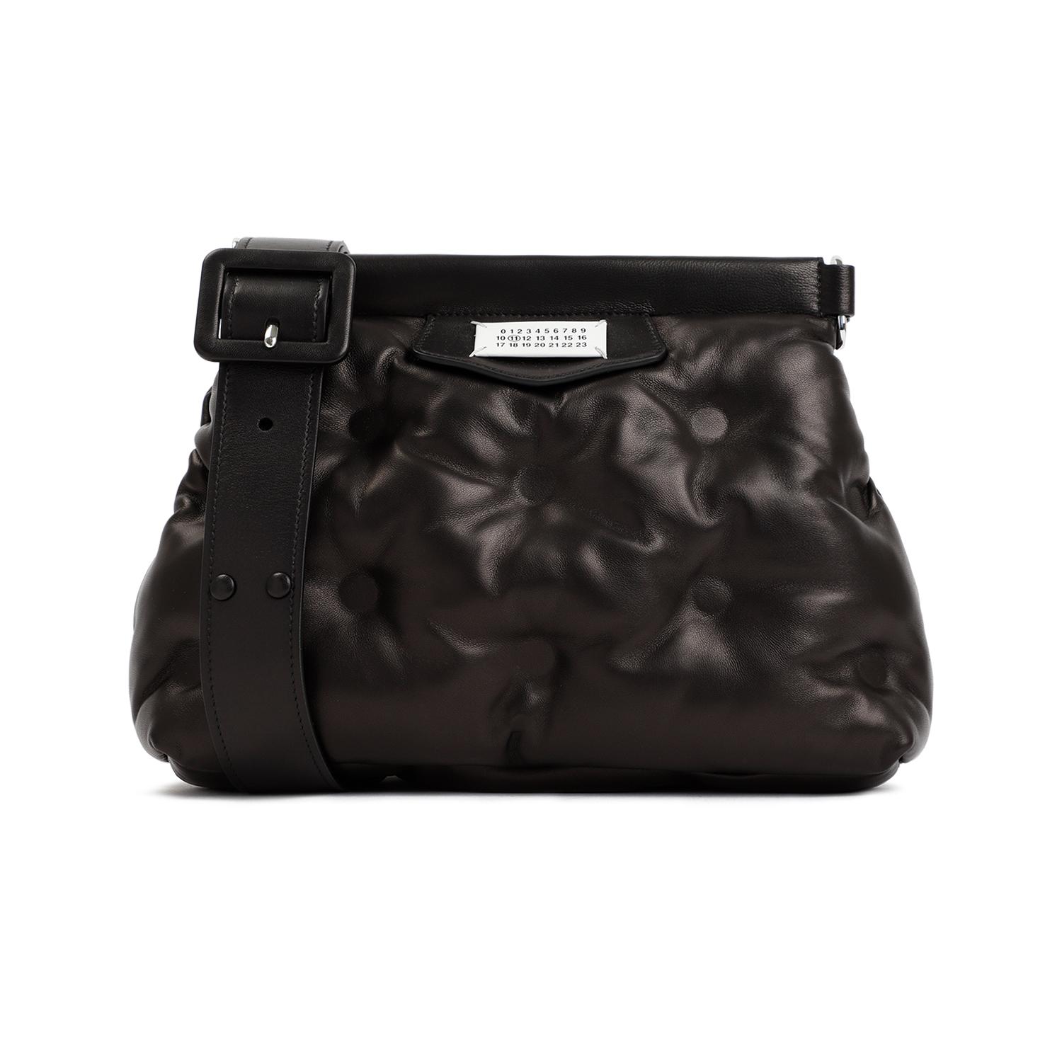 Maison Margiela Chic Quilted Leather Mini Handbag With Accents in Black Lyst