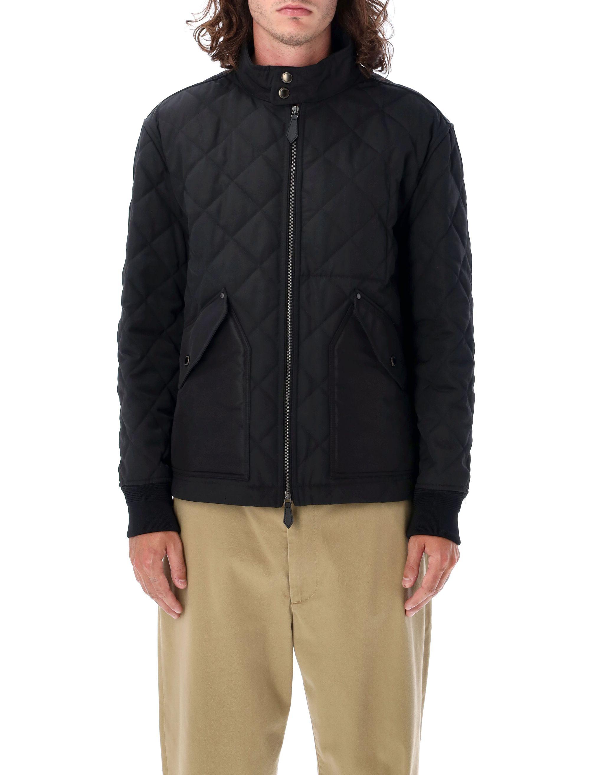 Burberry classic quilted jacket in black 2025