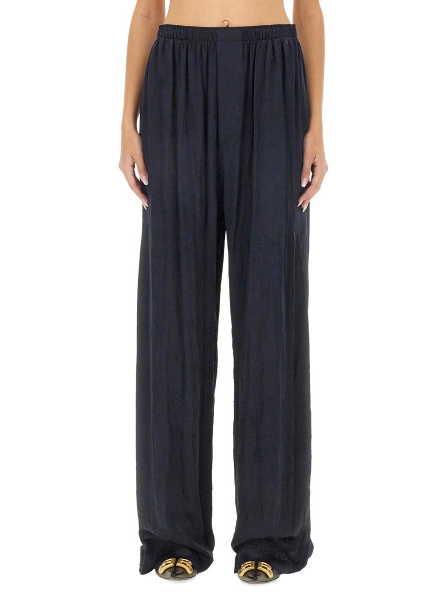 【関税&送料込】Balenciaga Midnight Blue Silk Pyjama Pant Balenciaga Nightwear and sleepwear for Women | Online Sale up to