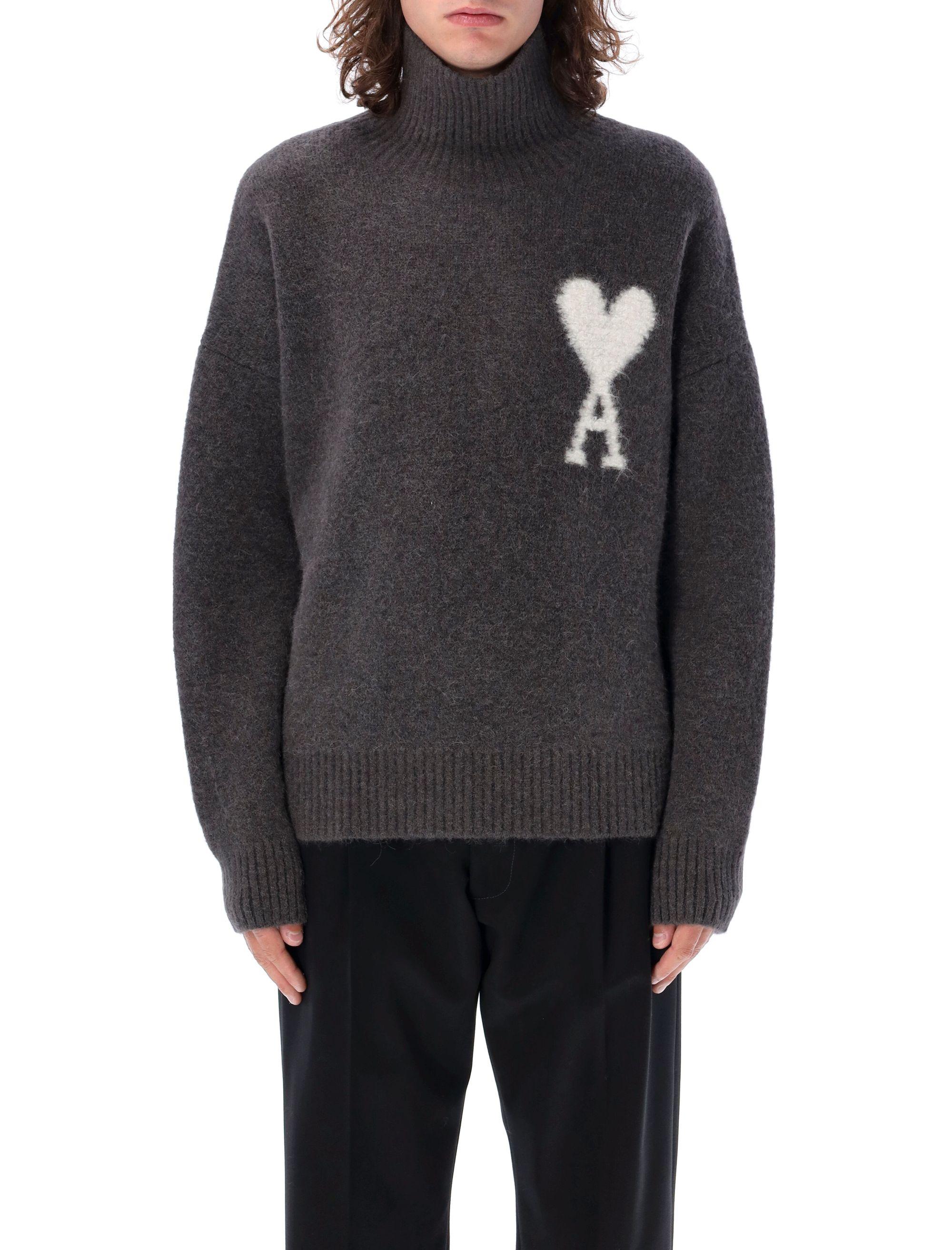 Ami oversized turtleneck sweater outlet