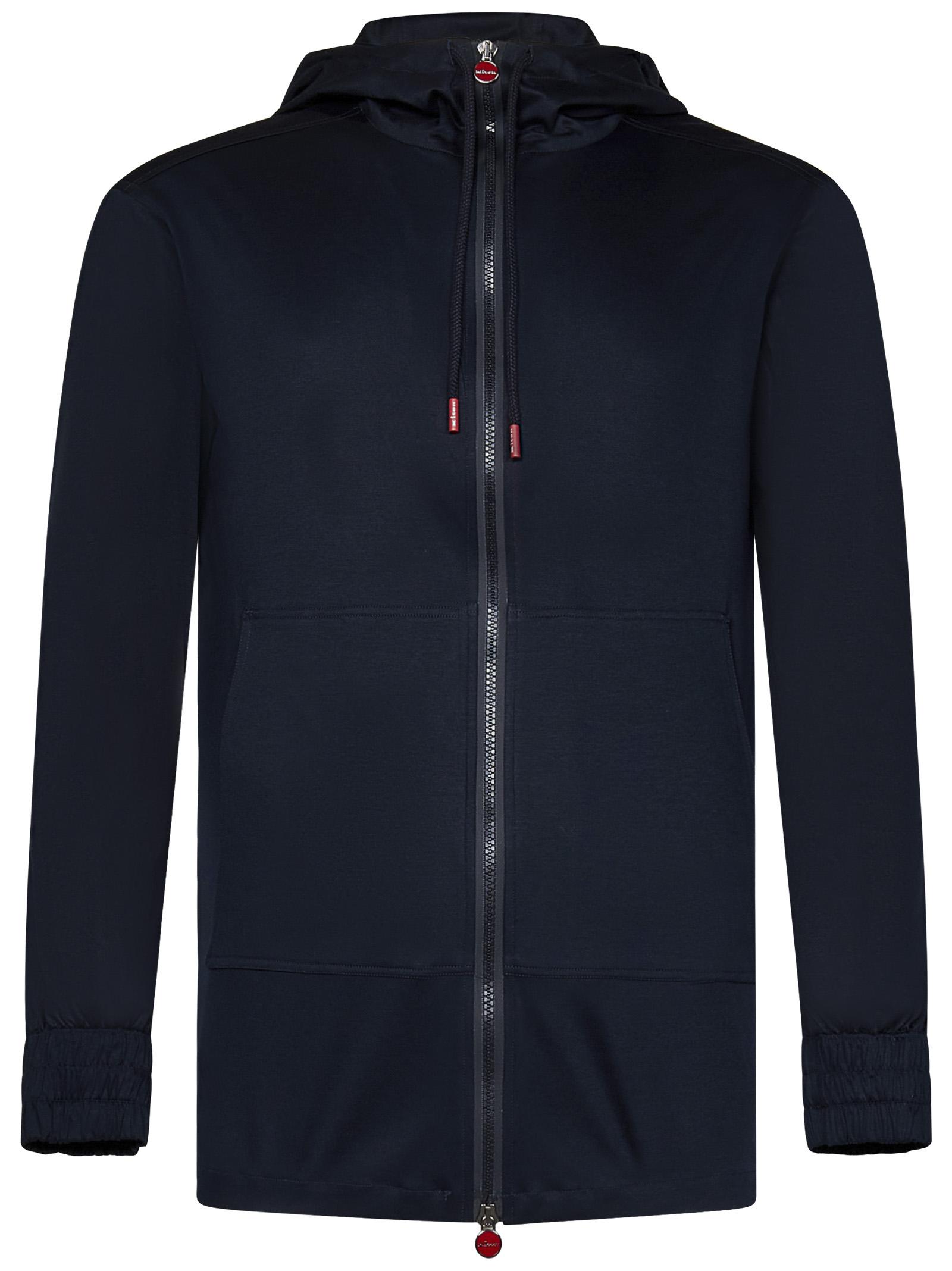 Tシャツ・カットソー KITON Men Hoodies UMK03770300D 004 Blue Kiton Sweatshirt - Blue - Men | UMK03770300D004 | thebs.com