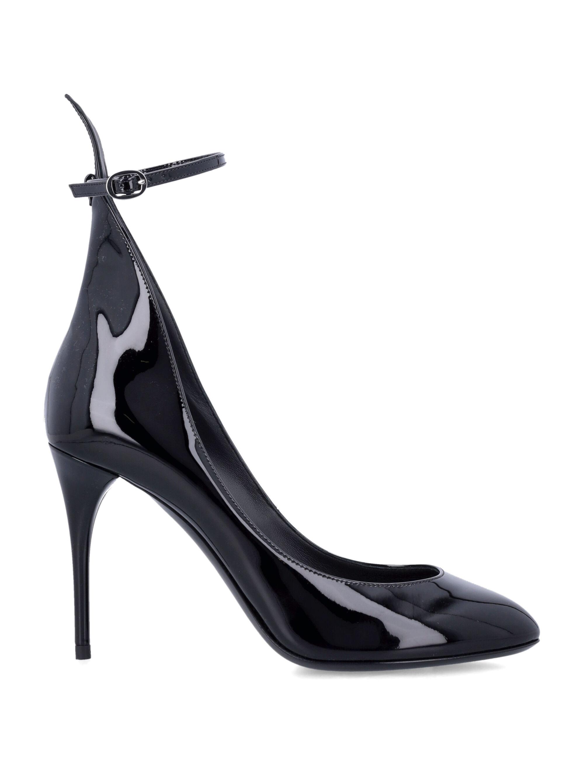 Alaïa Sleek Patent Stiletto Pumps in Blue | Lyst