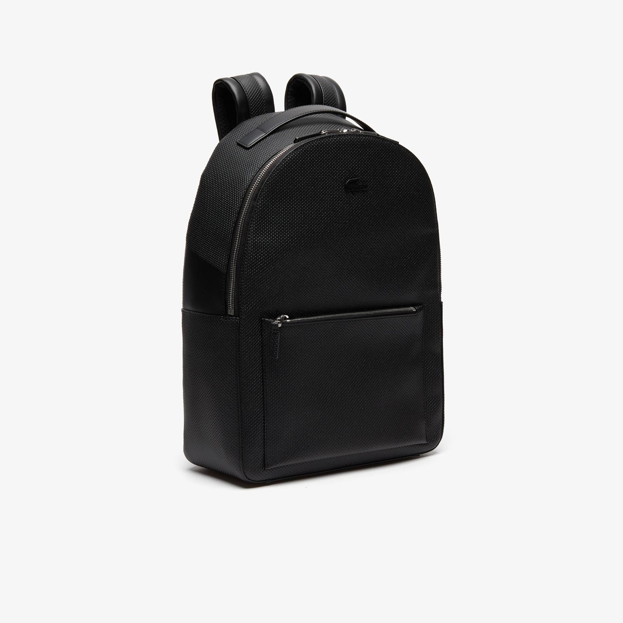 leather lacoste bag