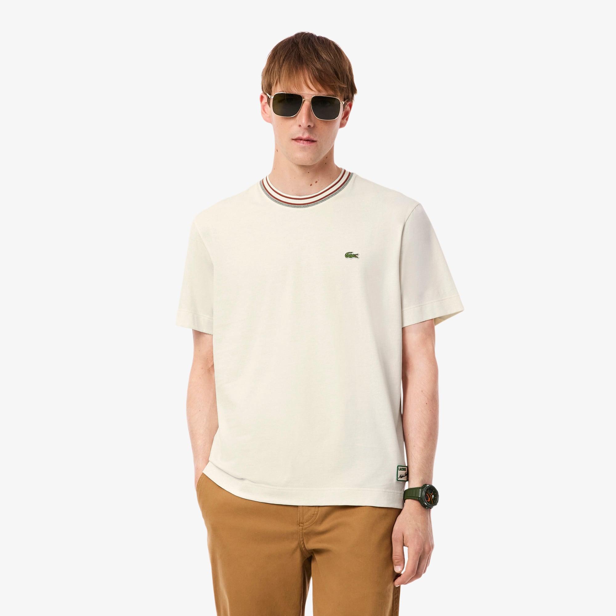 Lacoste Short sleeve t-shirts for Men | Online Sale up to 30