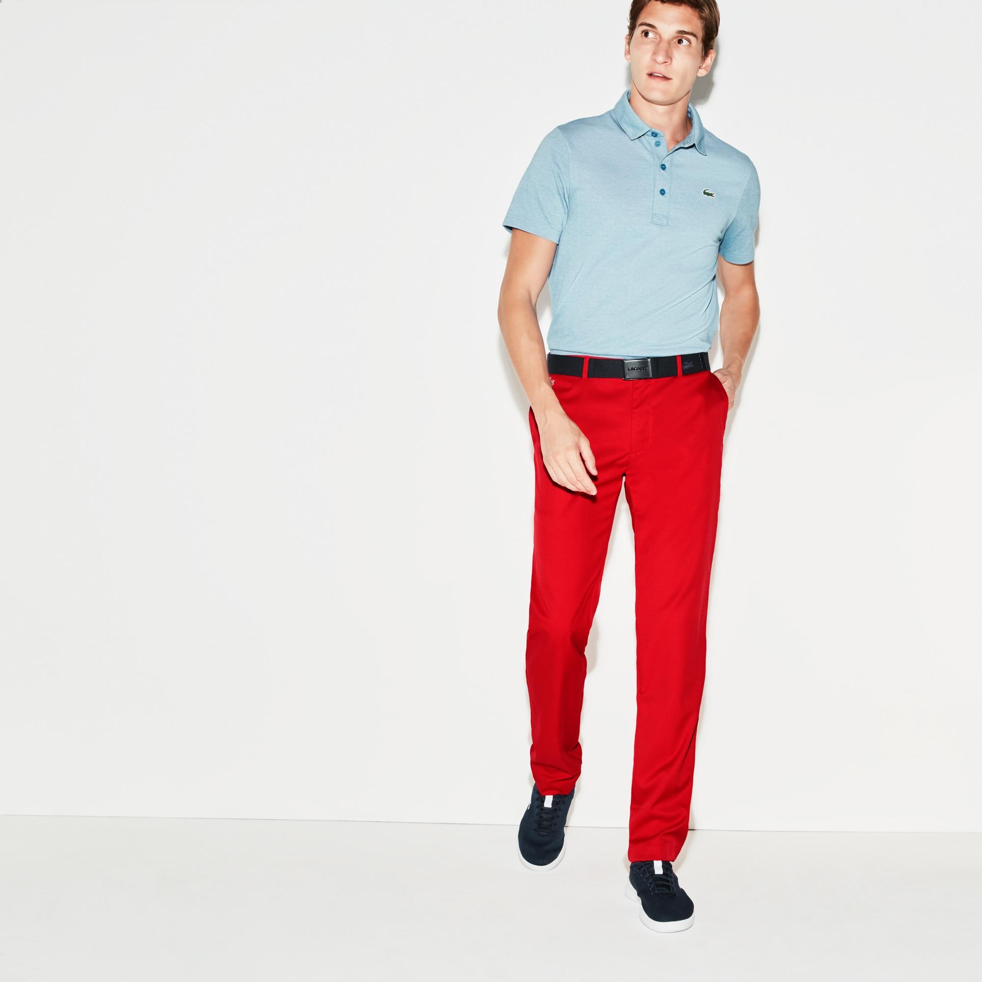 Lacoste Sport Technical Golf Pants in Red for Men Lyst