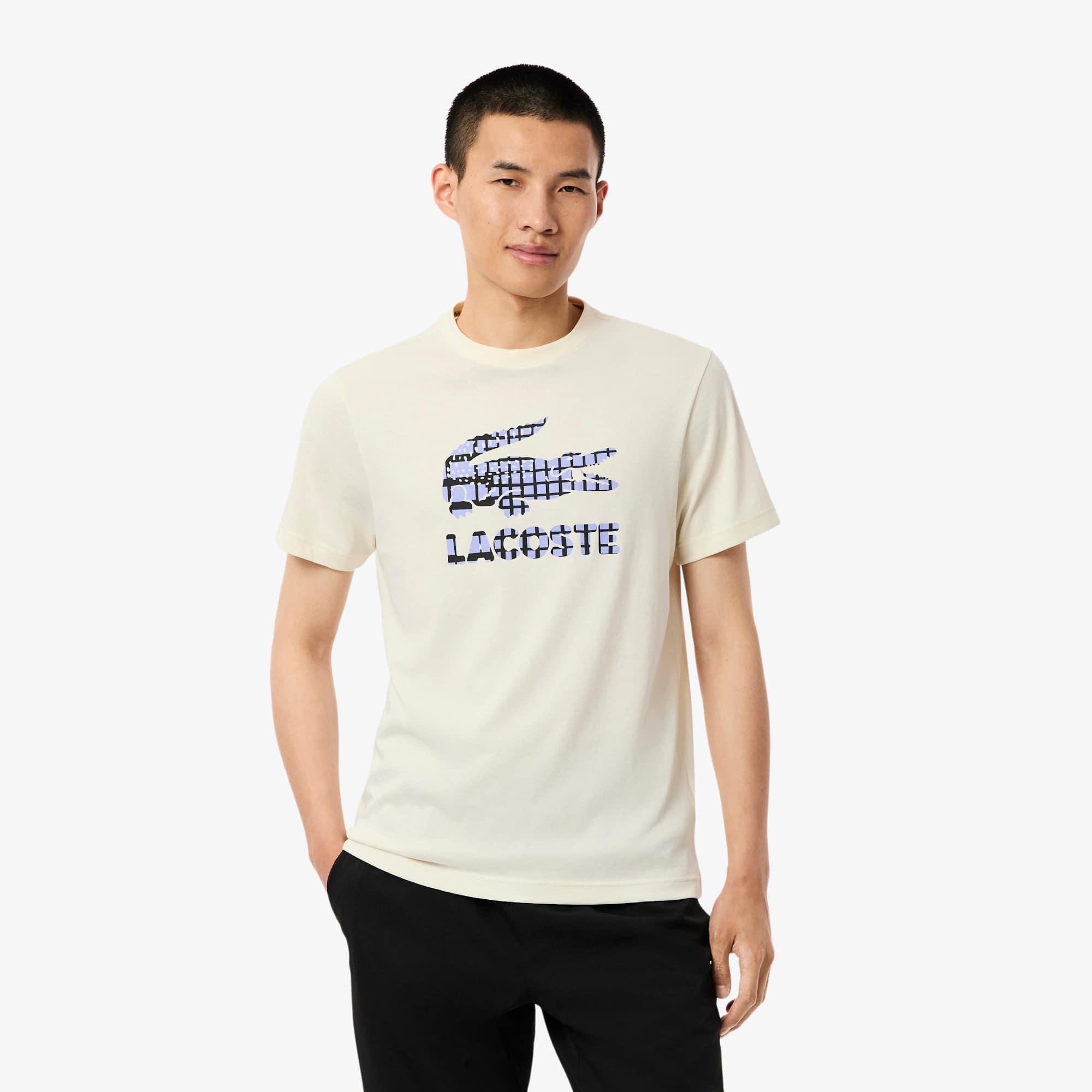 Tシャツ・カットソー WOOALONG Signature jersey half neck slim Tshirt BEIGE CF1DH Classic Short Sleeve Crewneck Tee | ZuniSportswear