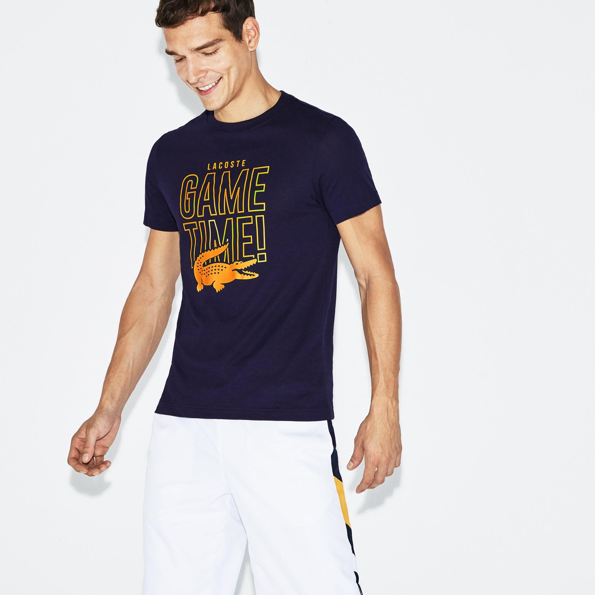 lacoste game time t shirt