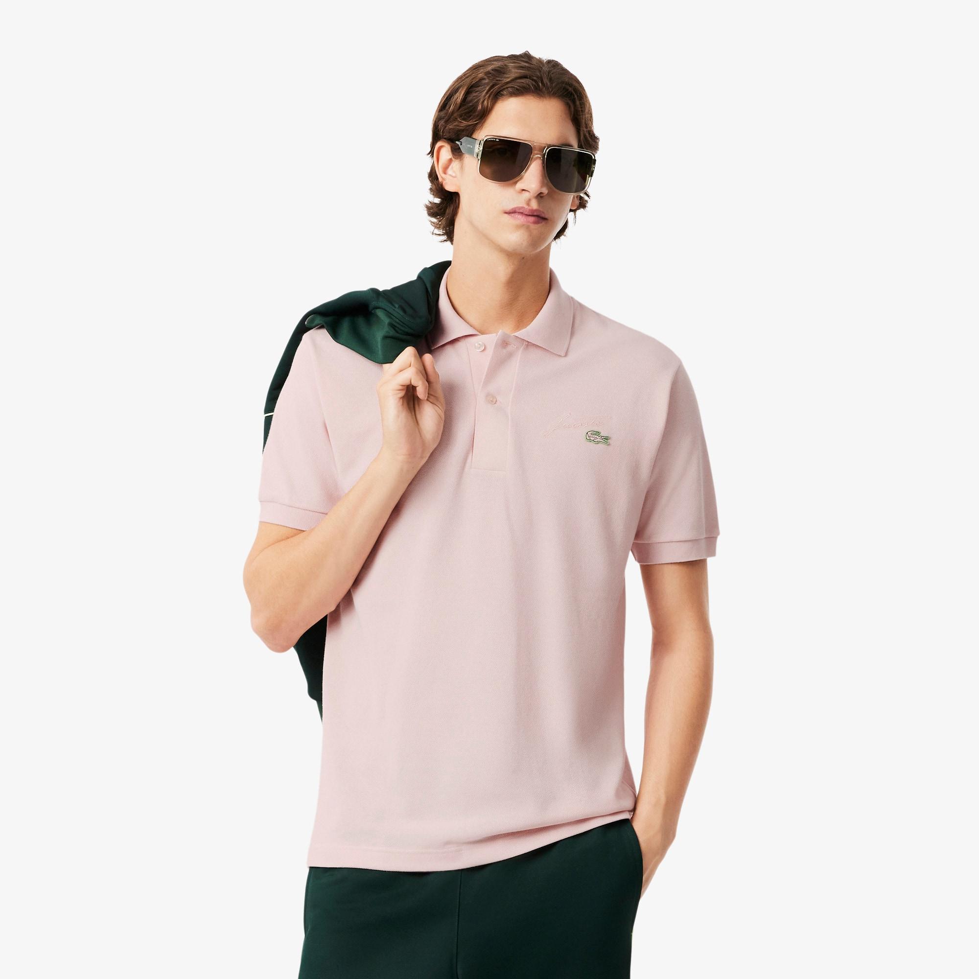 Pink Lacoste Polo Shirts for Men Up to 50% off Lyst