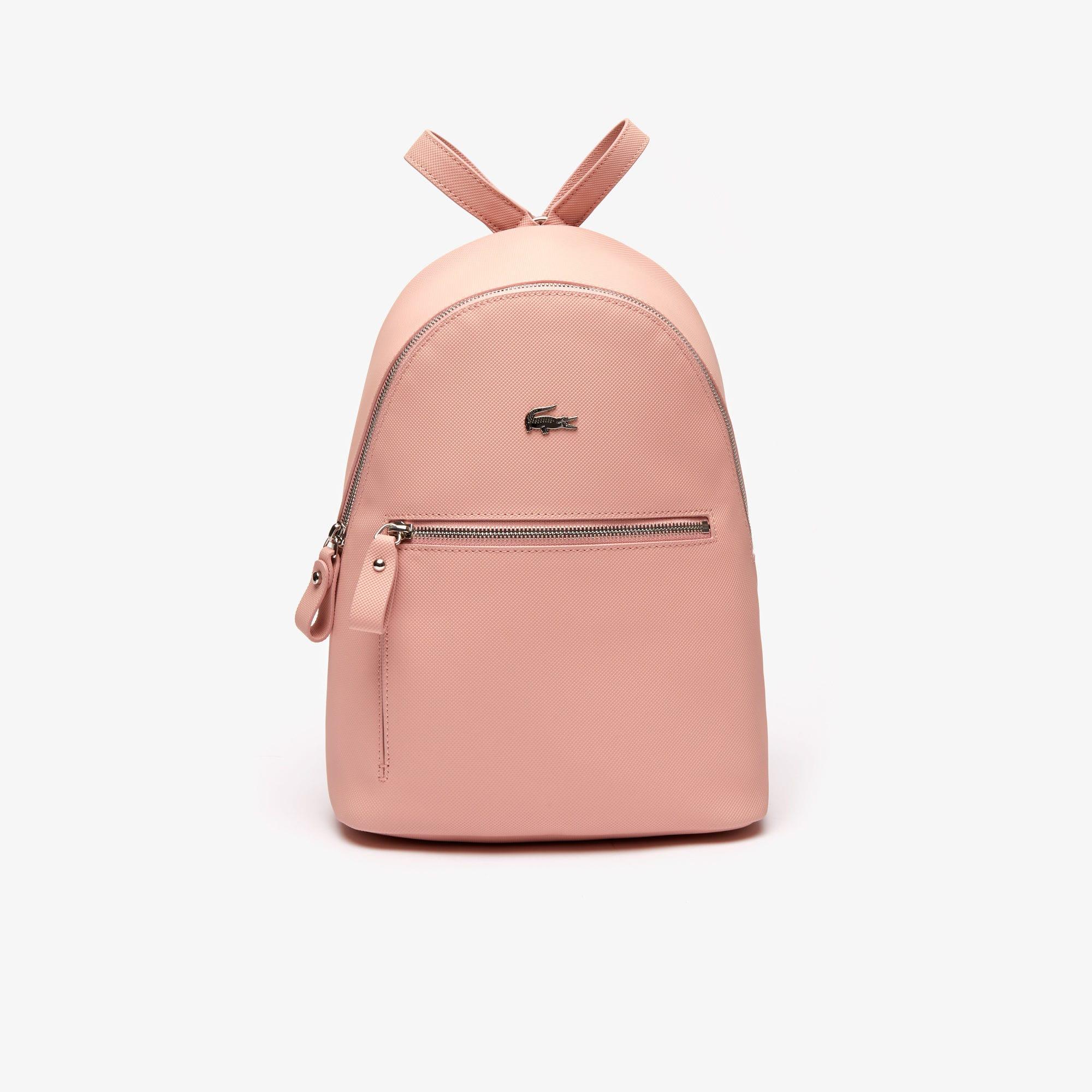lacoste canvas backpack