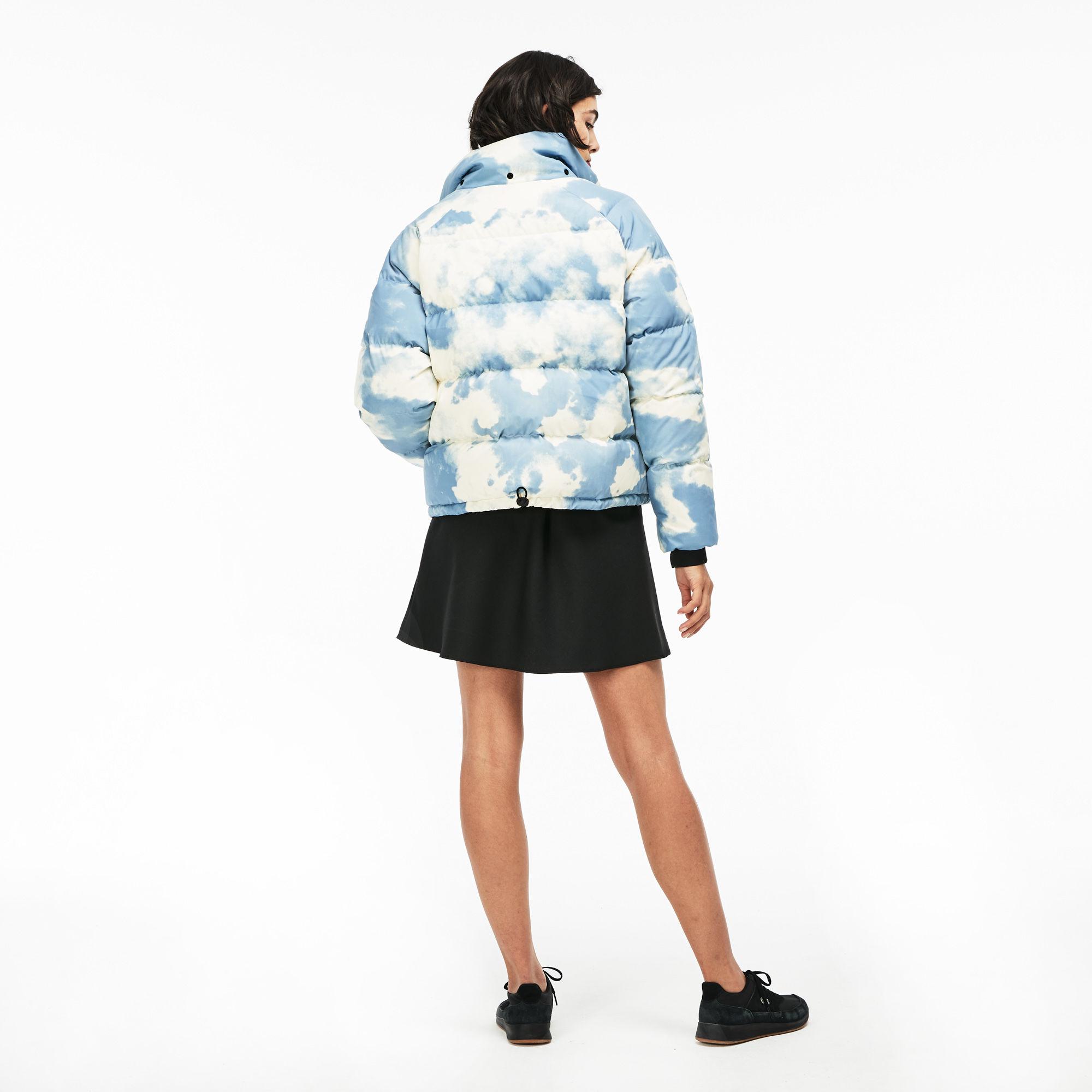 lacoste cloud hooded puffer jacket