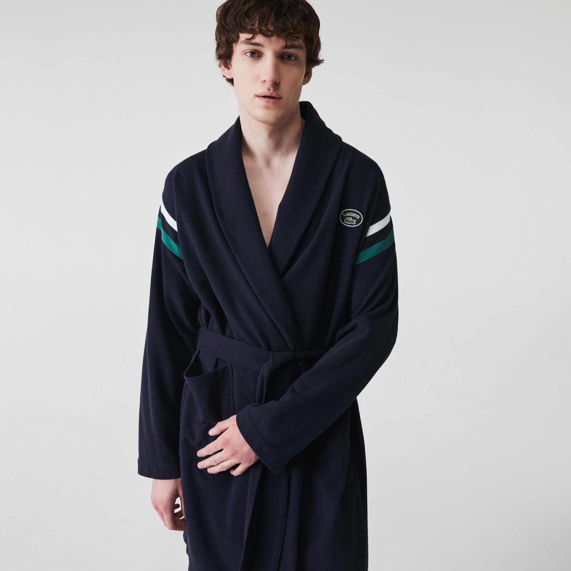 lacoste dressing gown