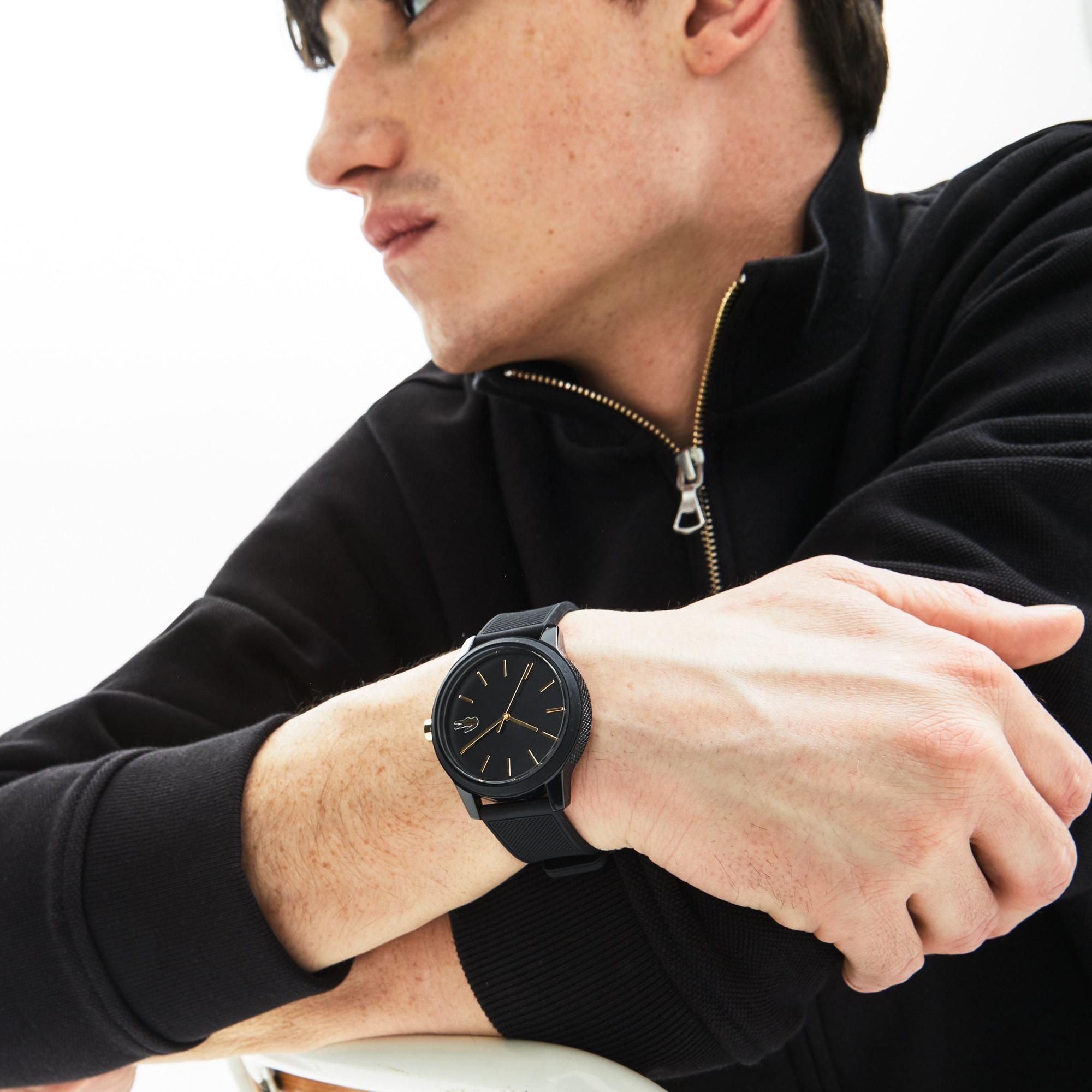 lacoste 12.12 watch blue