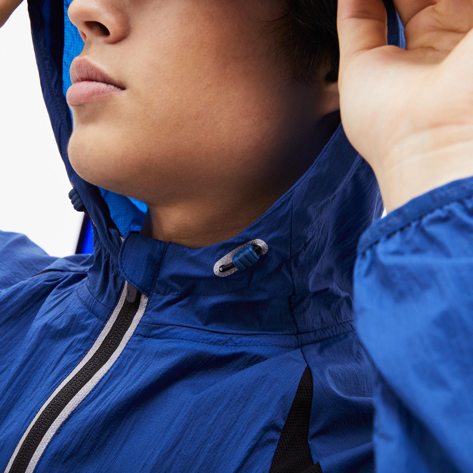 Lacoste Sport Mesh Jacket - Novak Djokovic Supporter ...