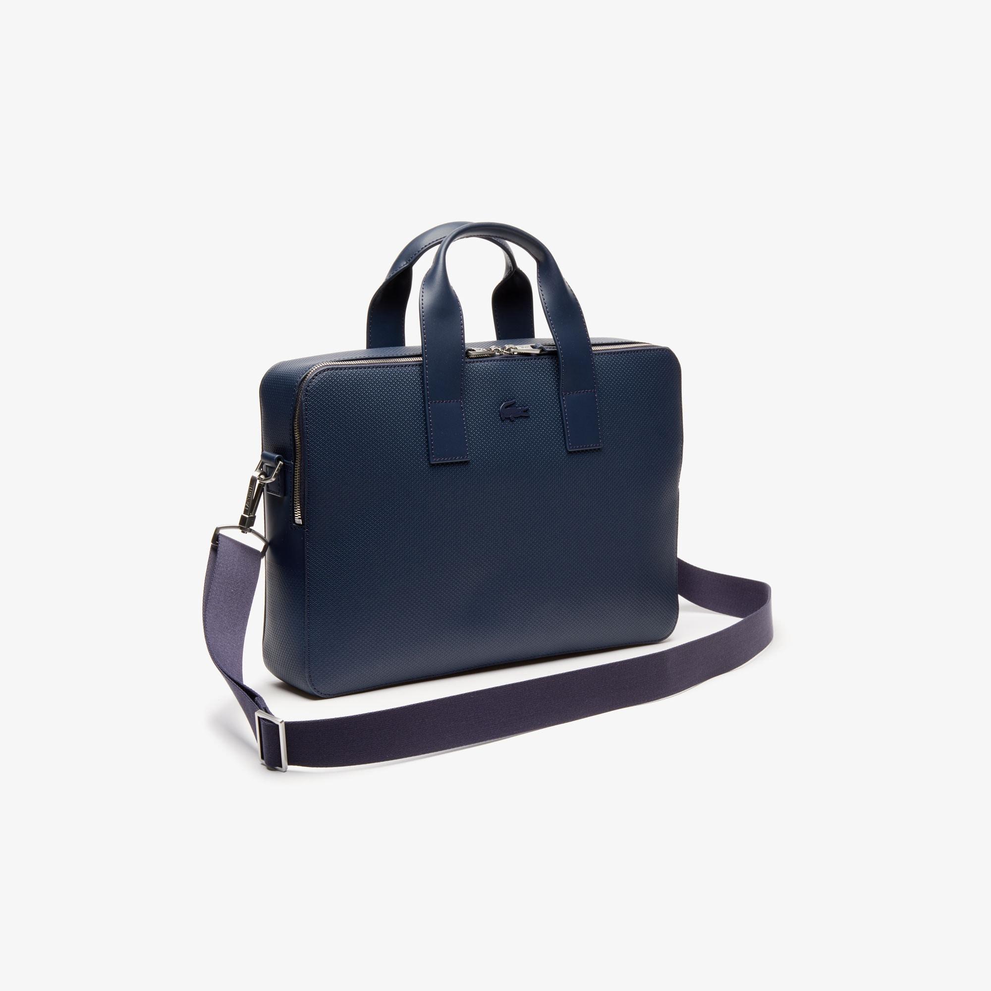 men's chantaco vertical matte piqué leather bag
