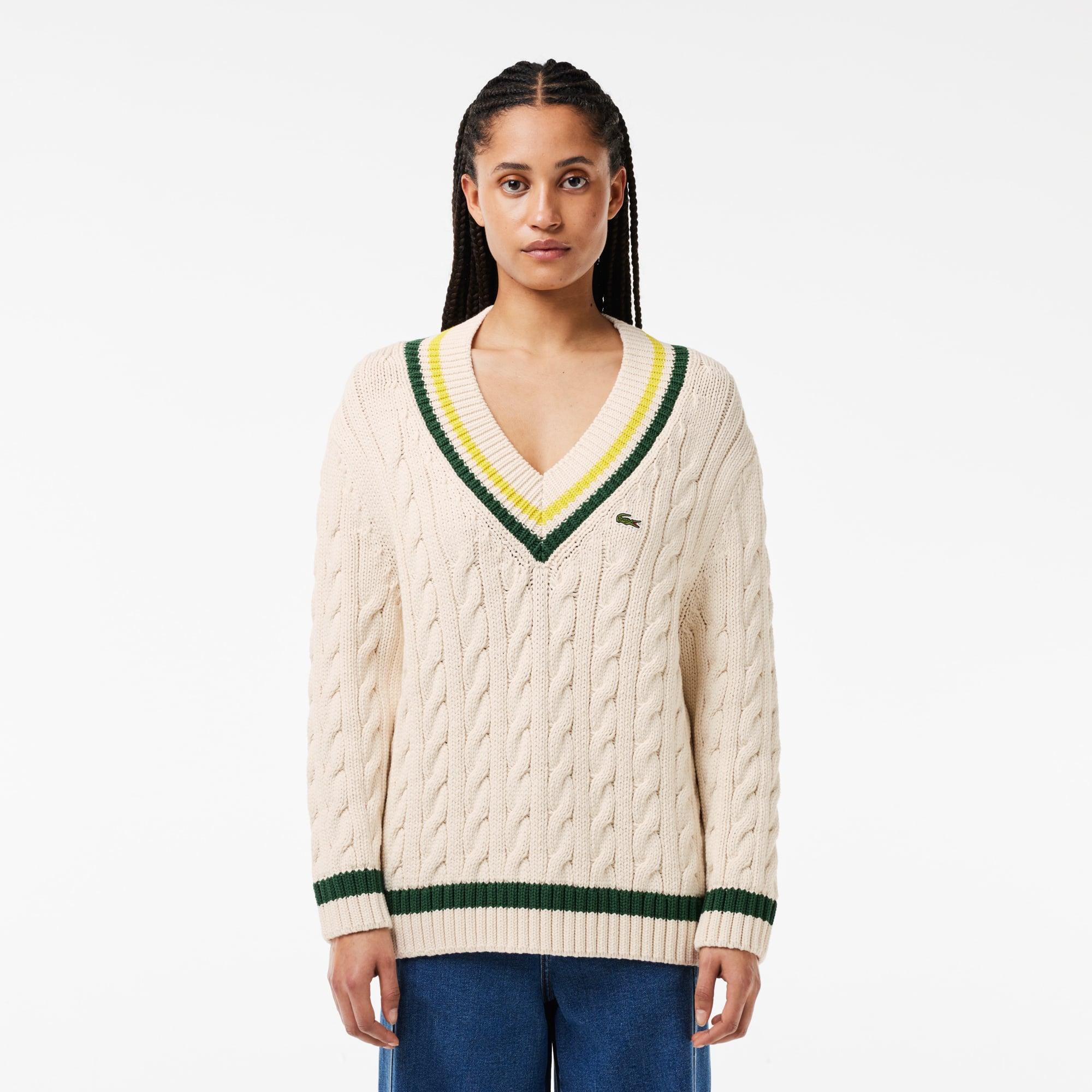Lacoste cable knit 2025