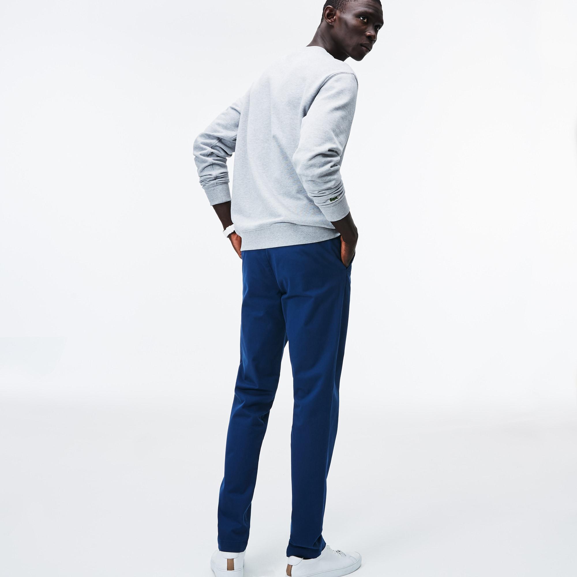 men's slim fit stretch gabardine chino pants