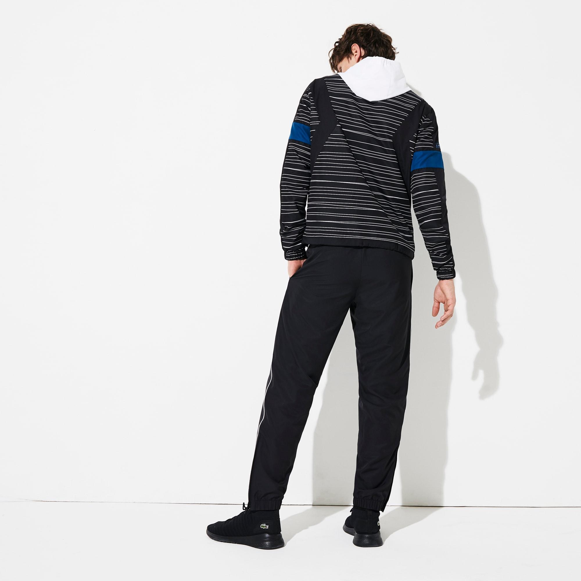 lacoste sport hooded tracksuit