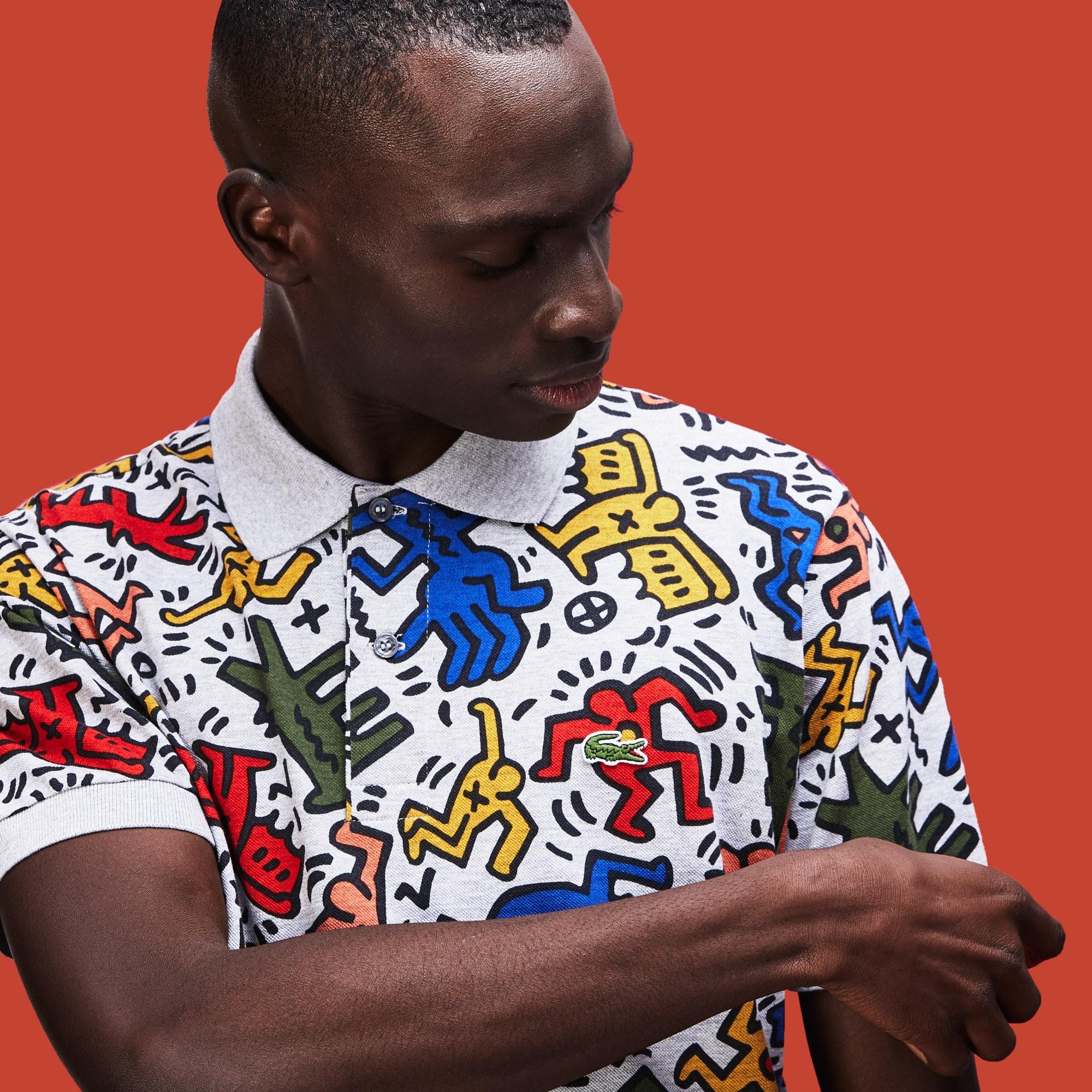 lacoste x keith haring polo