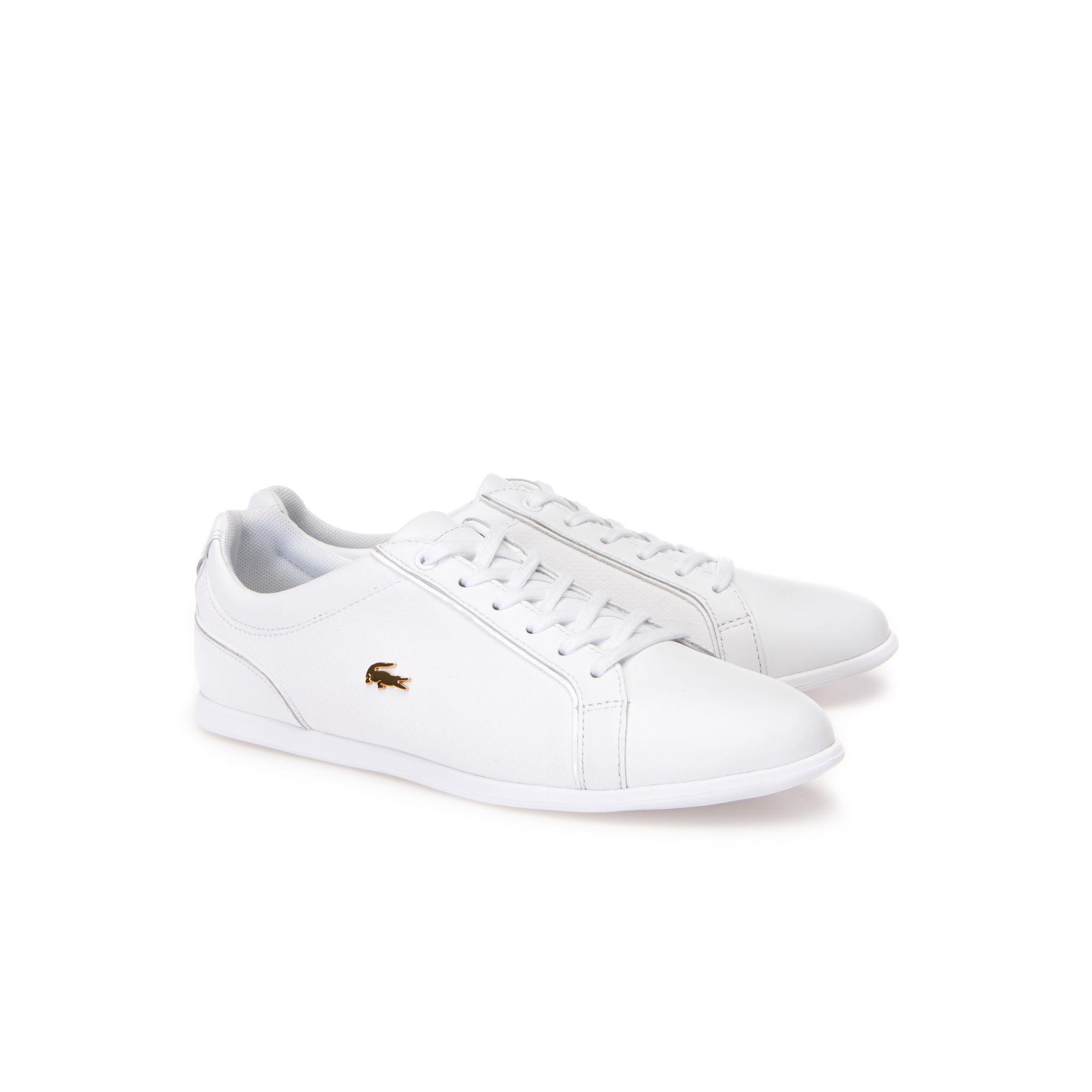 lacoste rey lace white