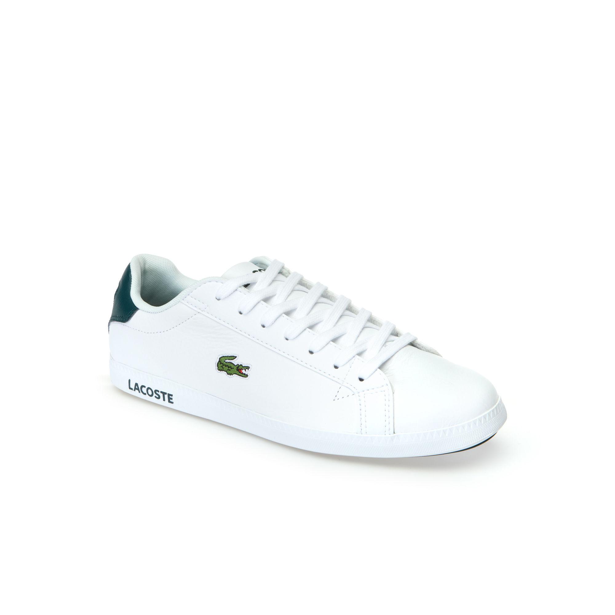lacoste graduate leather sneaker