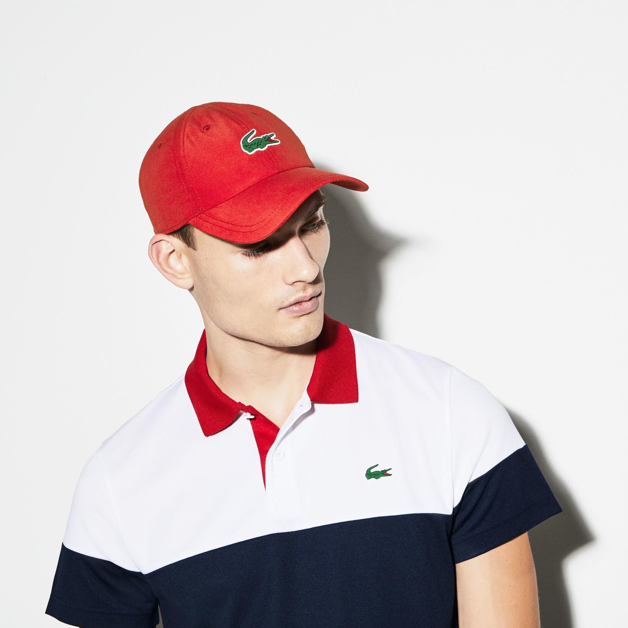 lacoste microfiber cap
