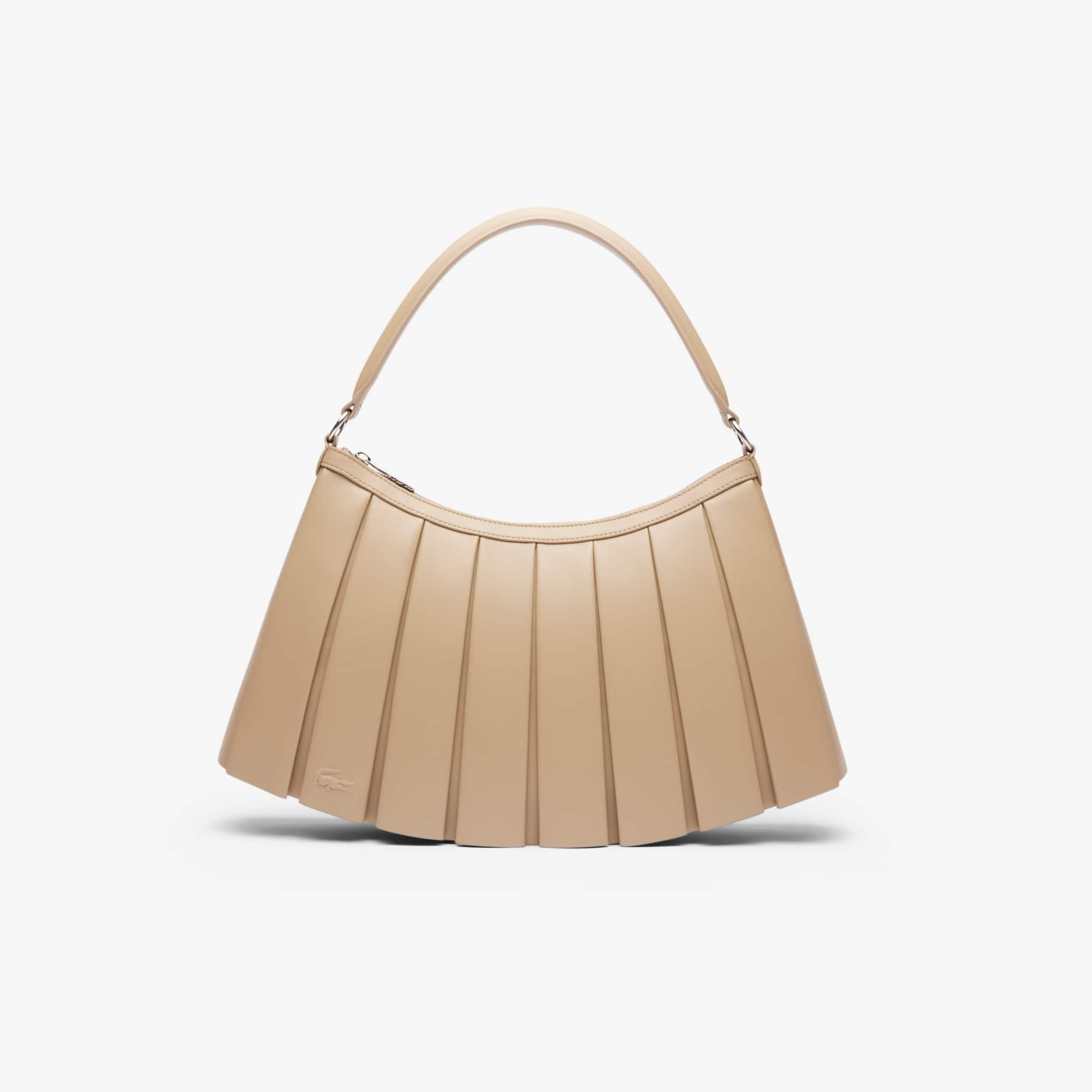 ILIIT LACOSTE LENGLEN BAG ホワイト Women's Small Lenglen Leather Bag - Bags - New In 2025 | Lacoste