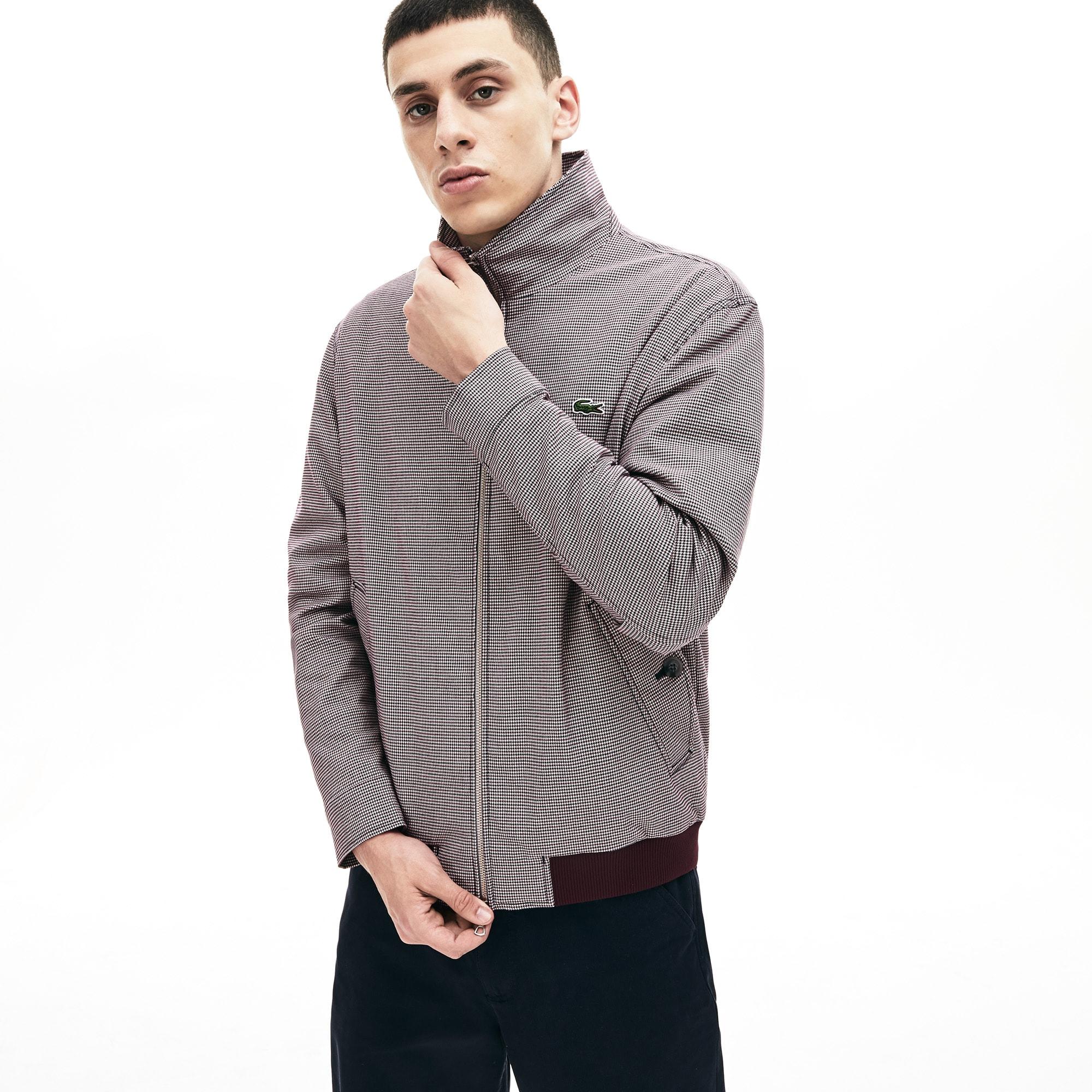 lacoste harrington jacket navy