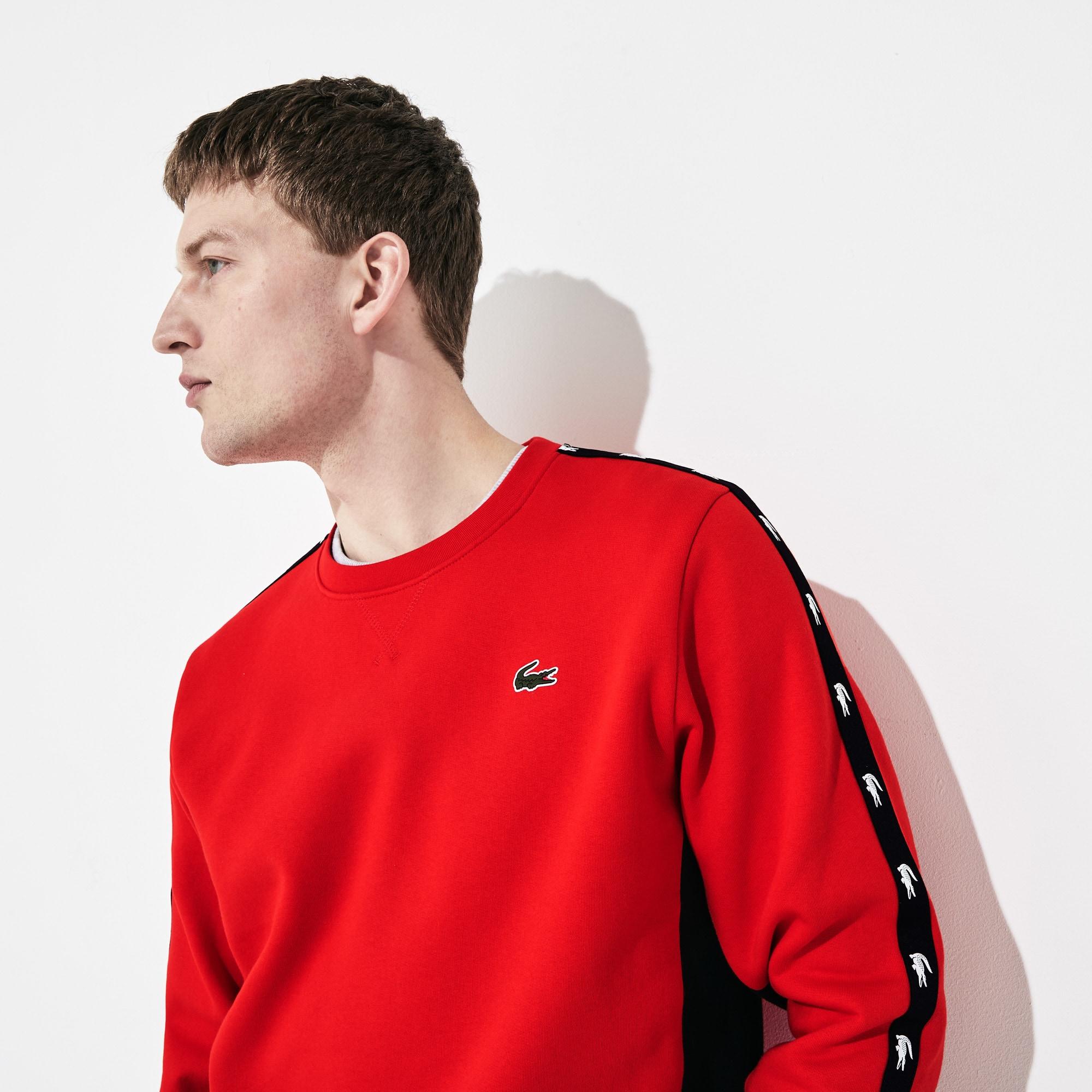 lacoste sweatshirt red > OFF-55%