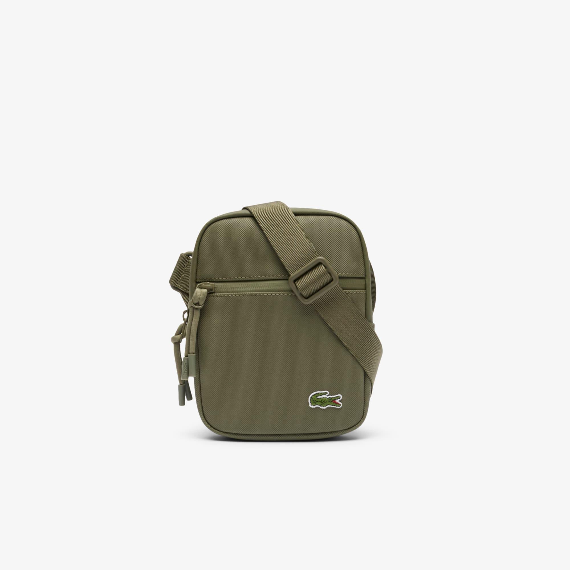Lacoste Small Lcst Slimline Satchel in Green for Men Lyst