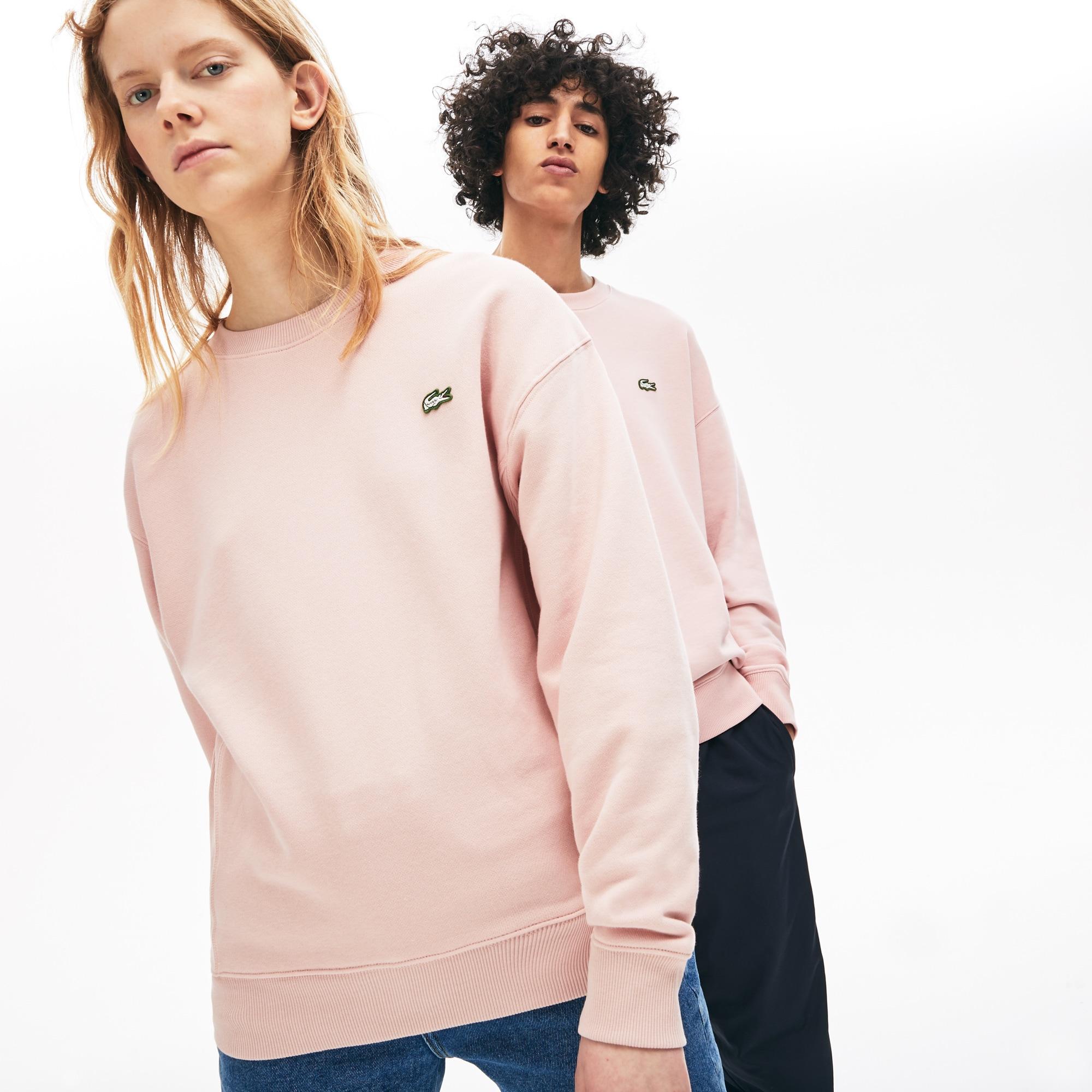 pink lacoste sweatshirt