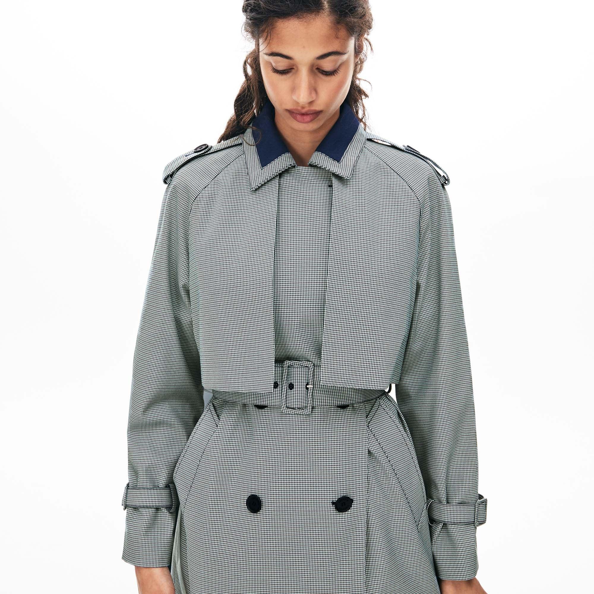 lacoste trench coat