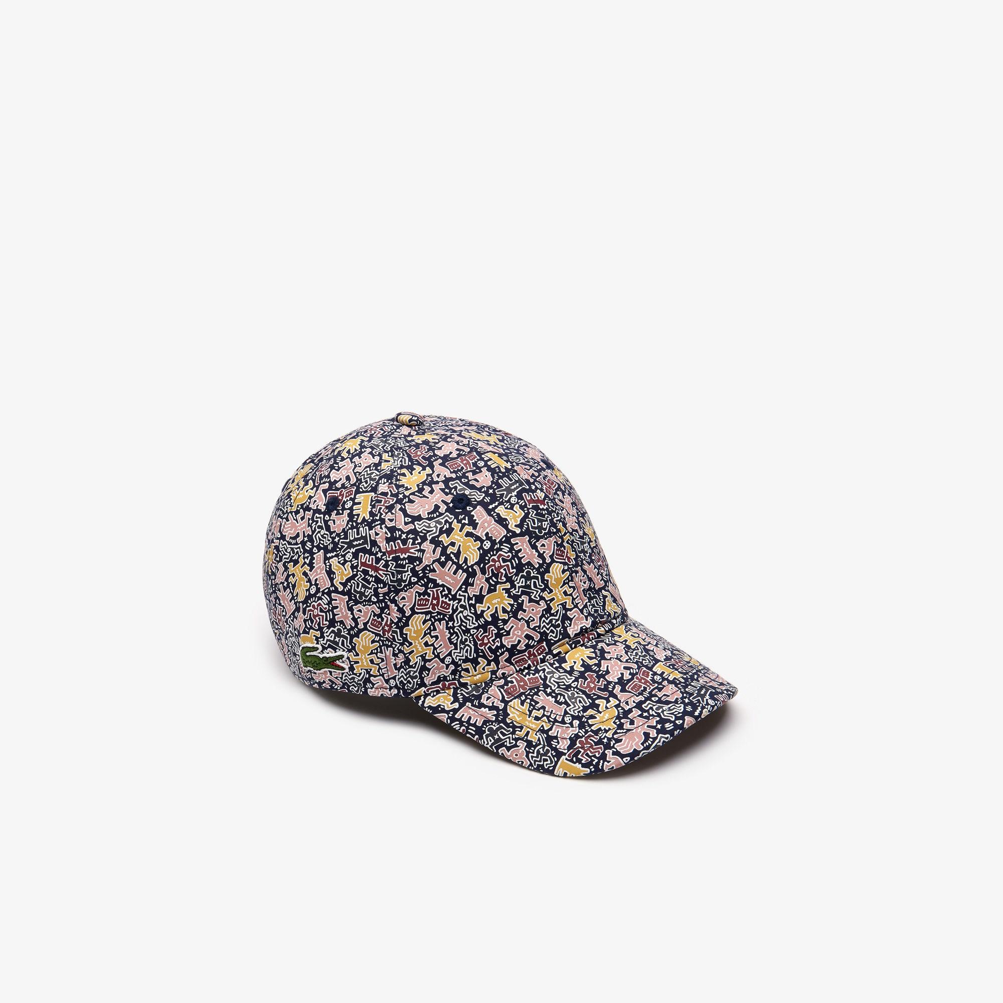 lacoste keith haring hat