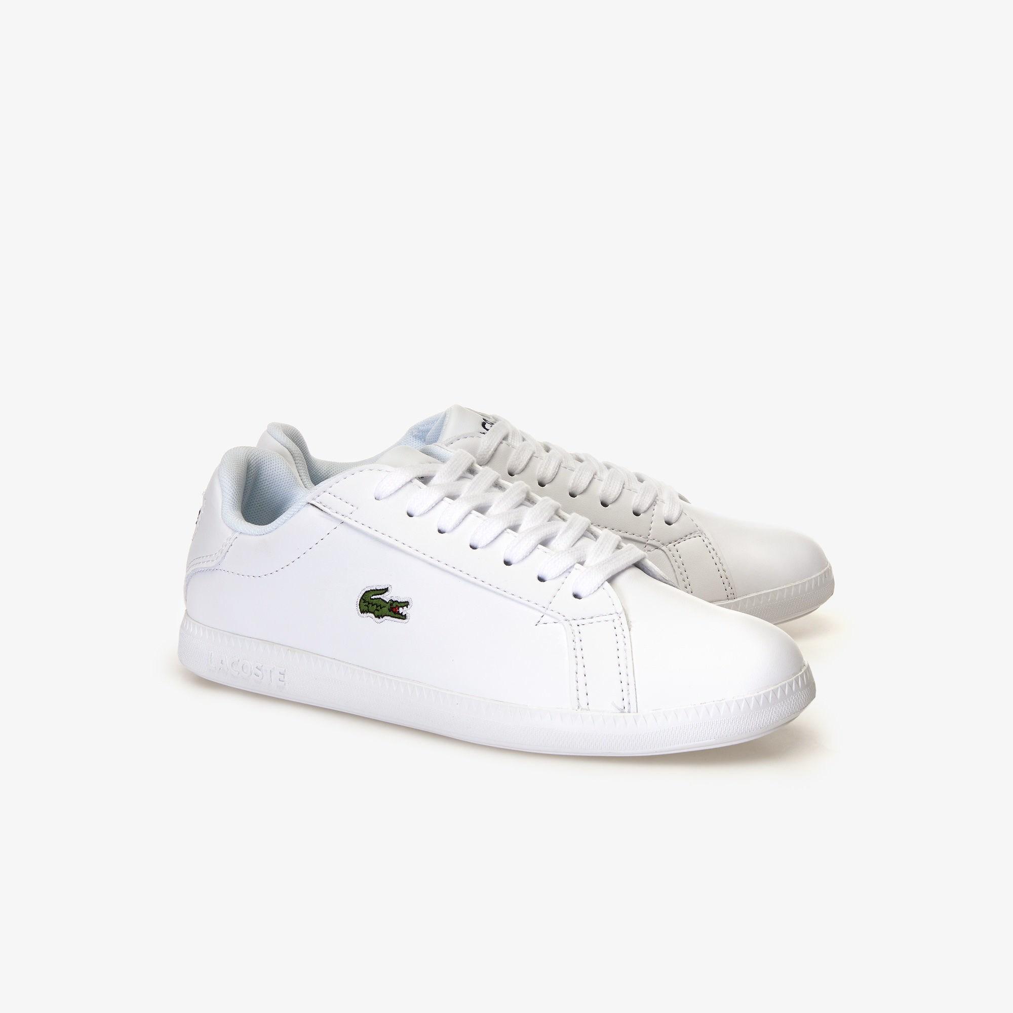 lacoste graduate leather sneaker