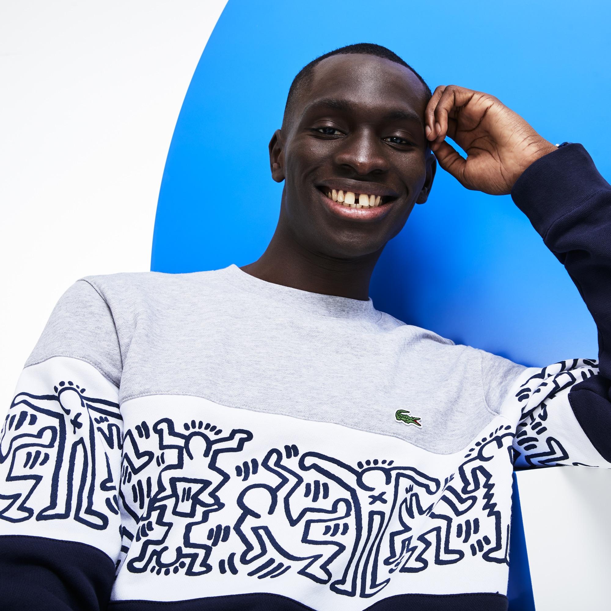 lacoste x keith haring sweater