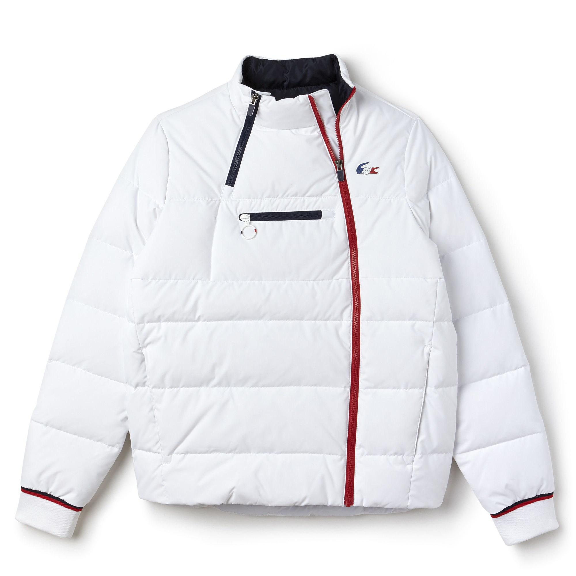 lacoste puffer coat