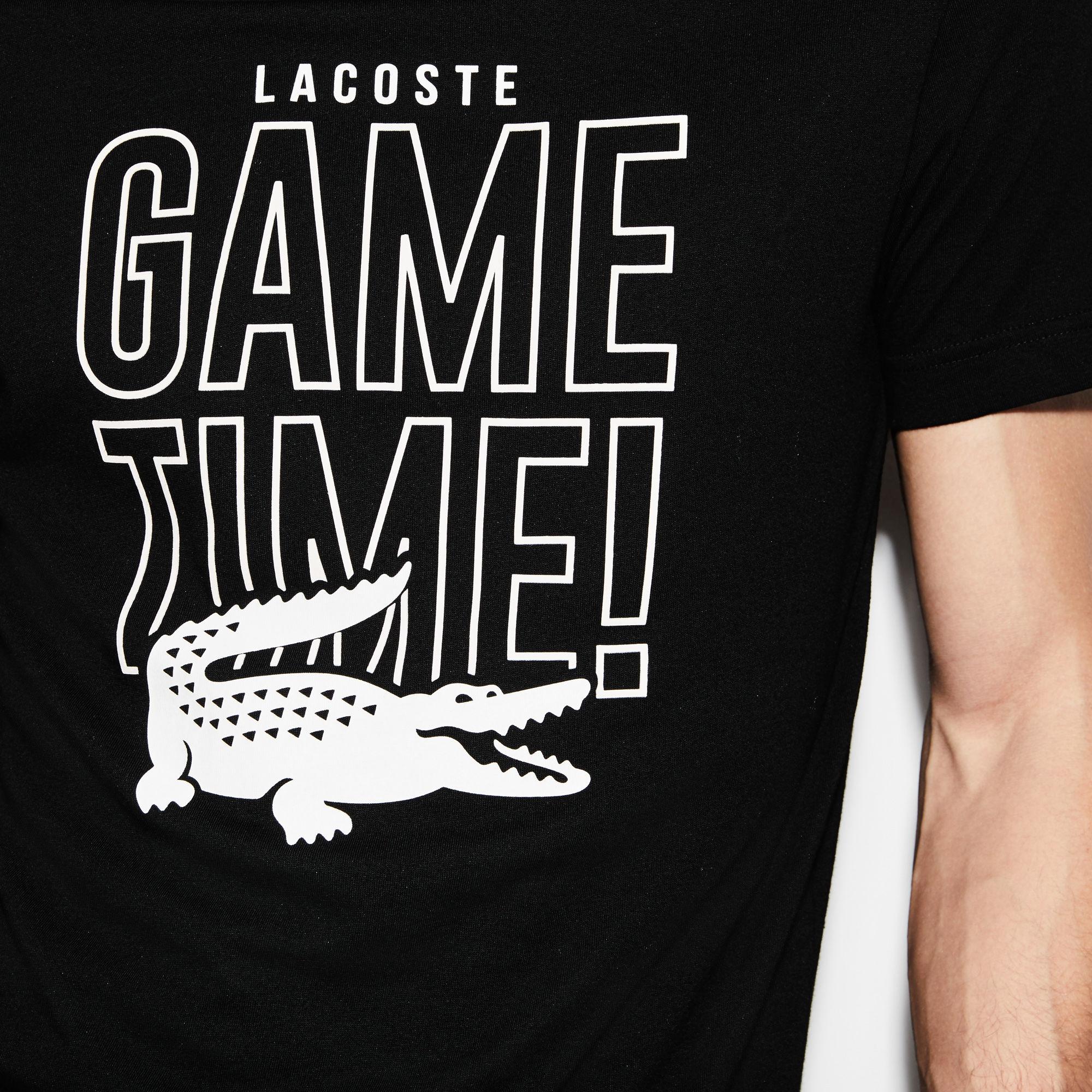 lacoste game time t shirt