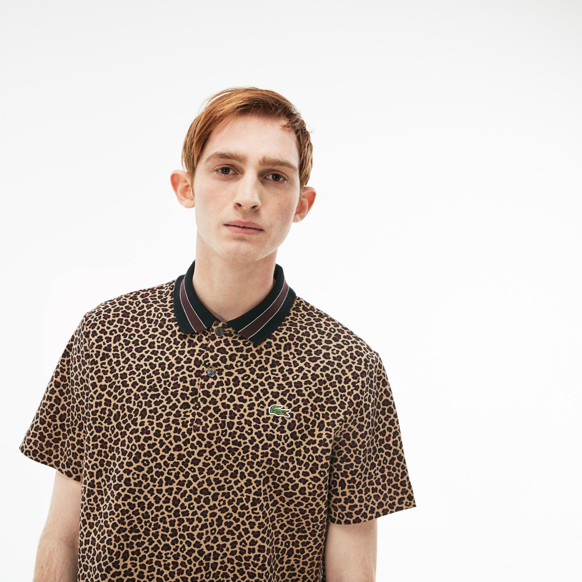 leopard lacoste shirt