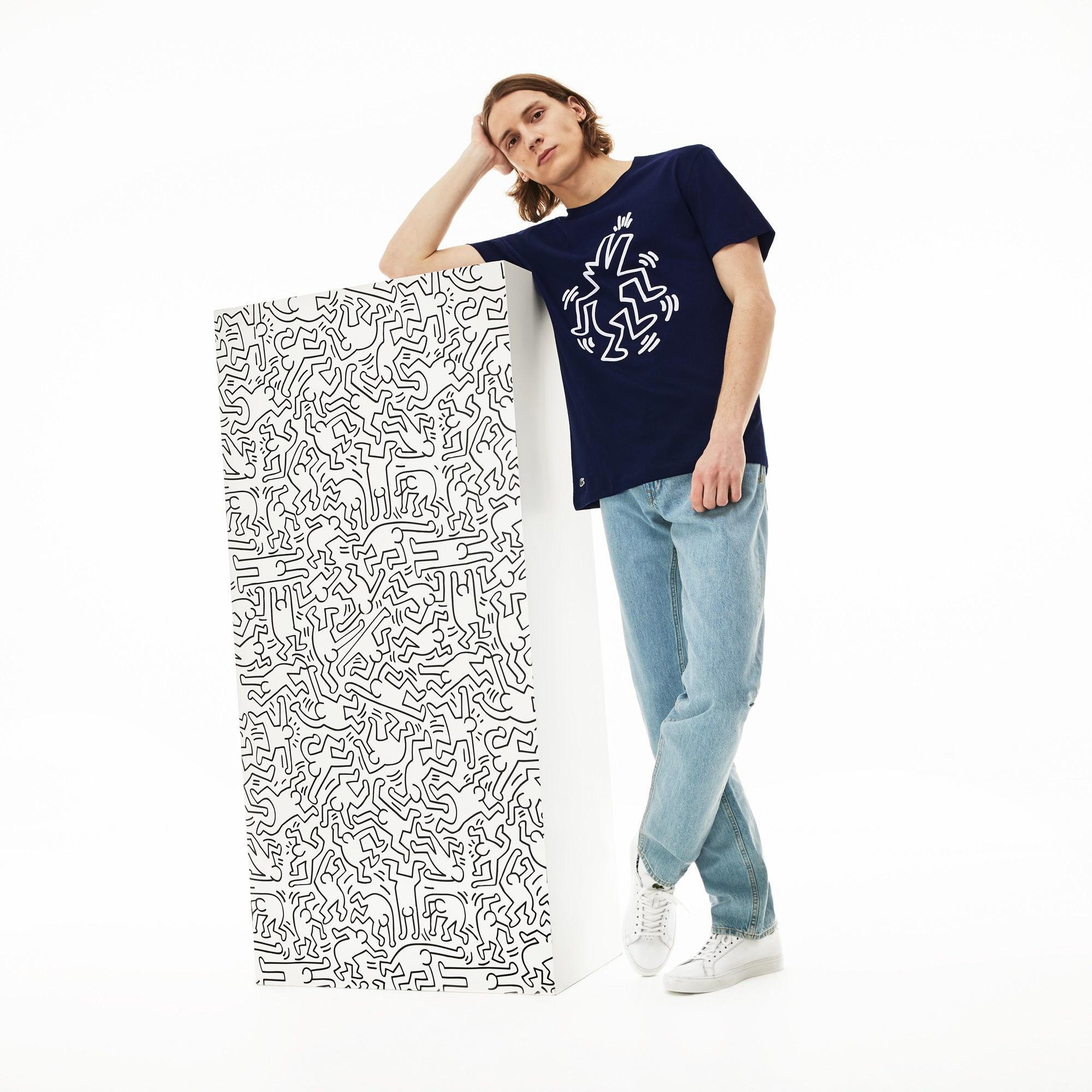 lacoste keith haring t shirt