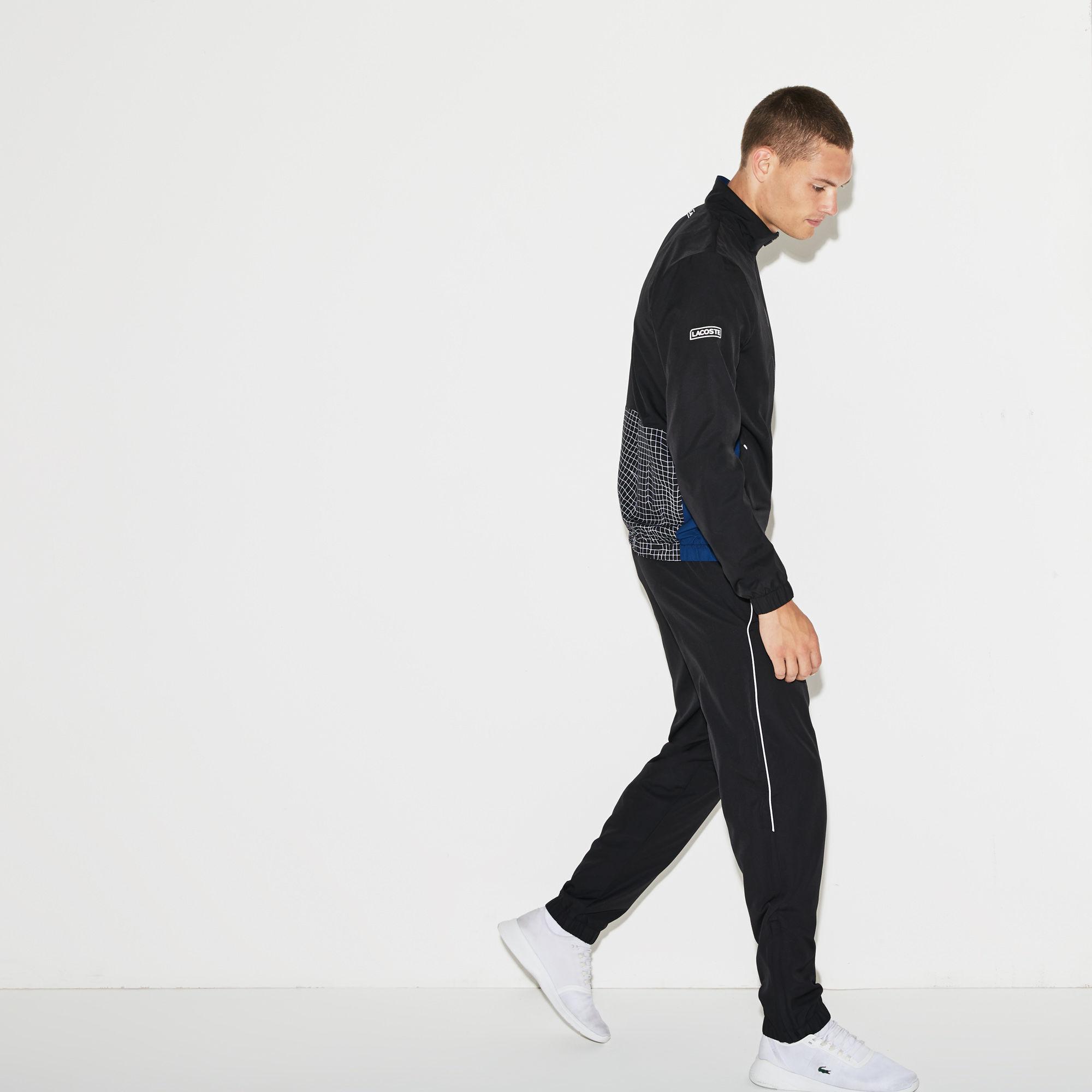 lacoste fleece tracksuit