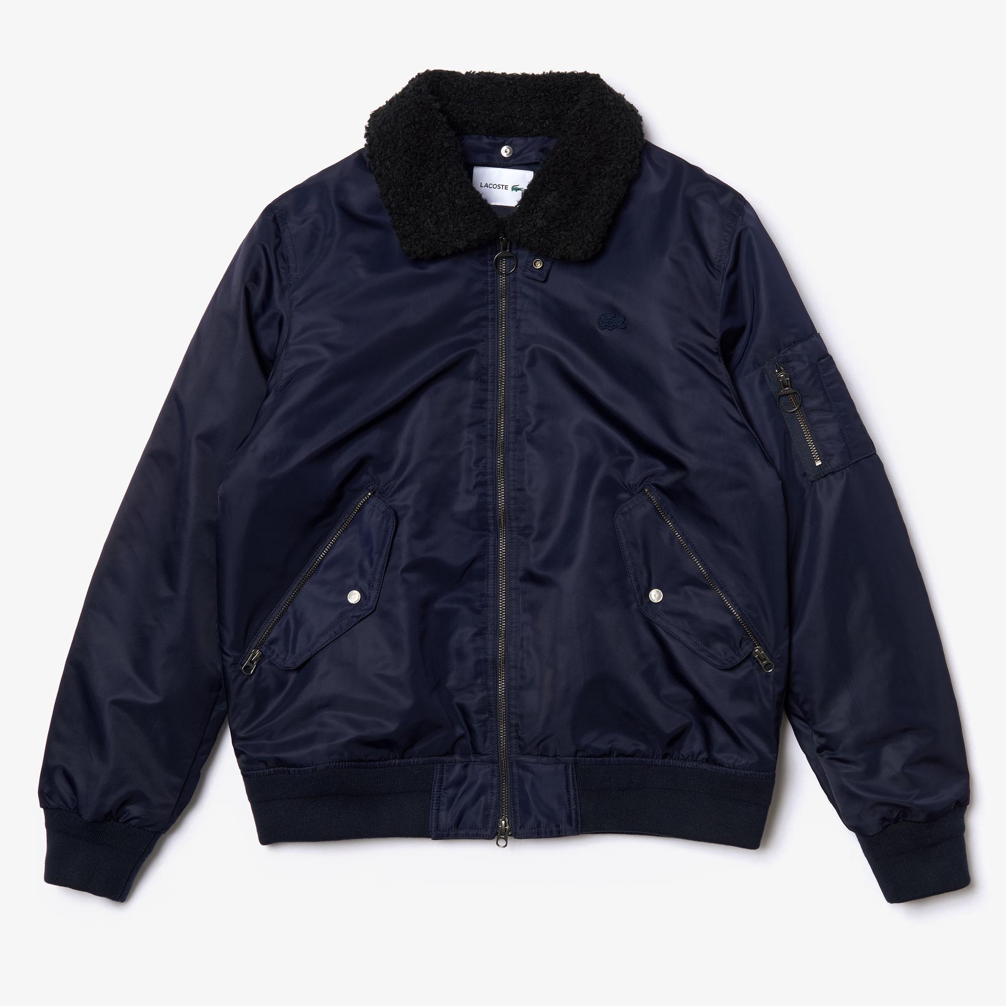 lacoste sherpa jacket