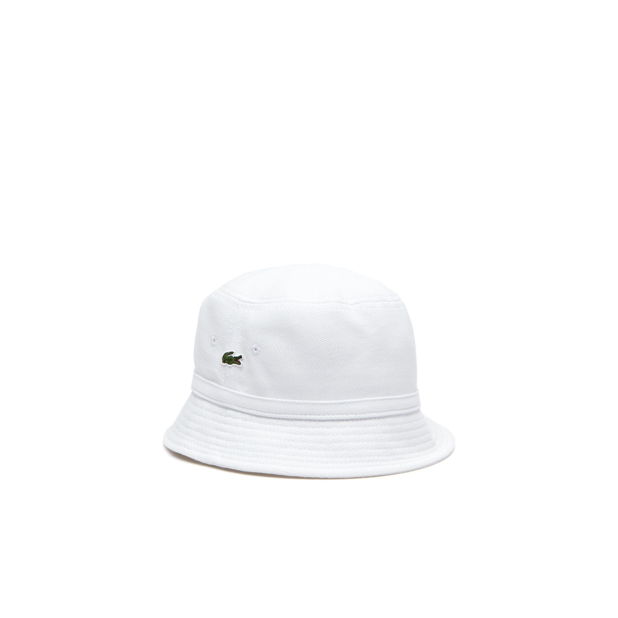 lacoste bucket hat white