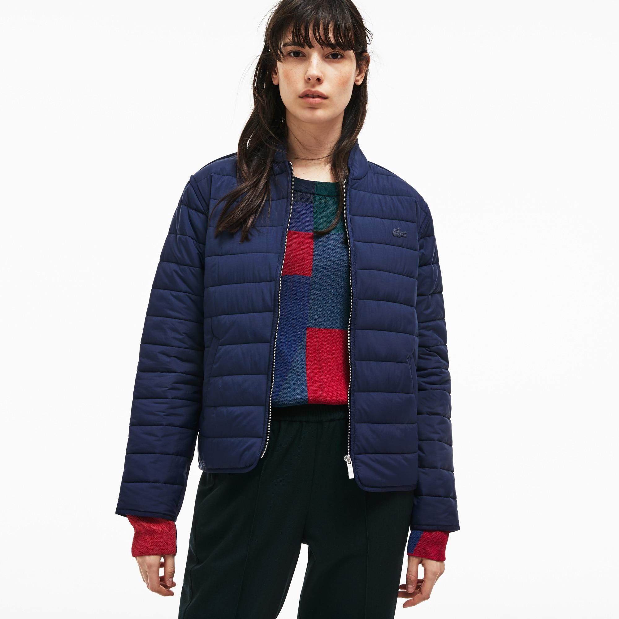 lacoste quilted jacket