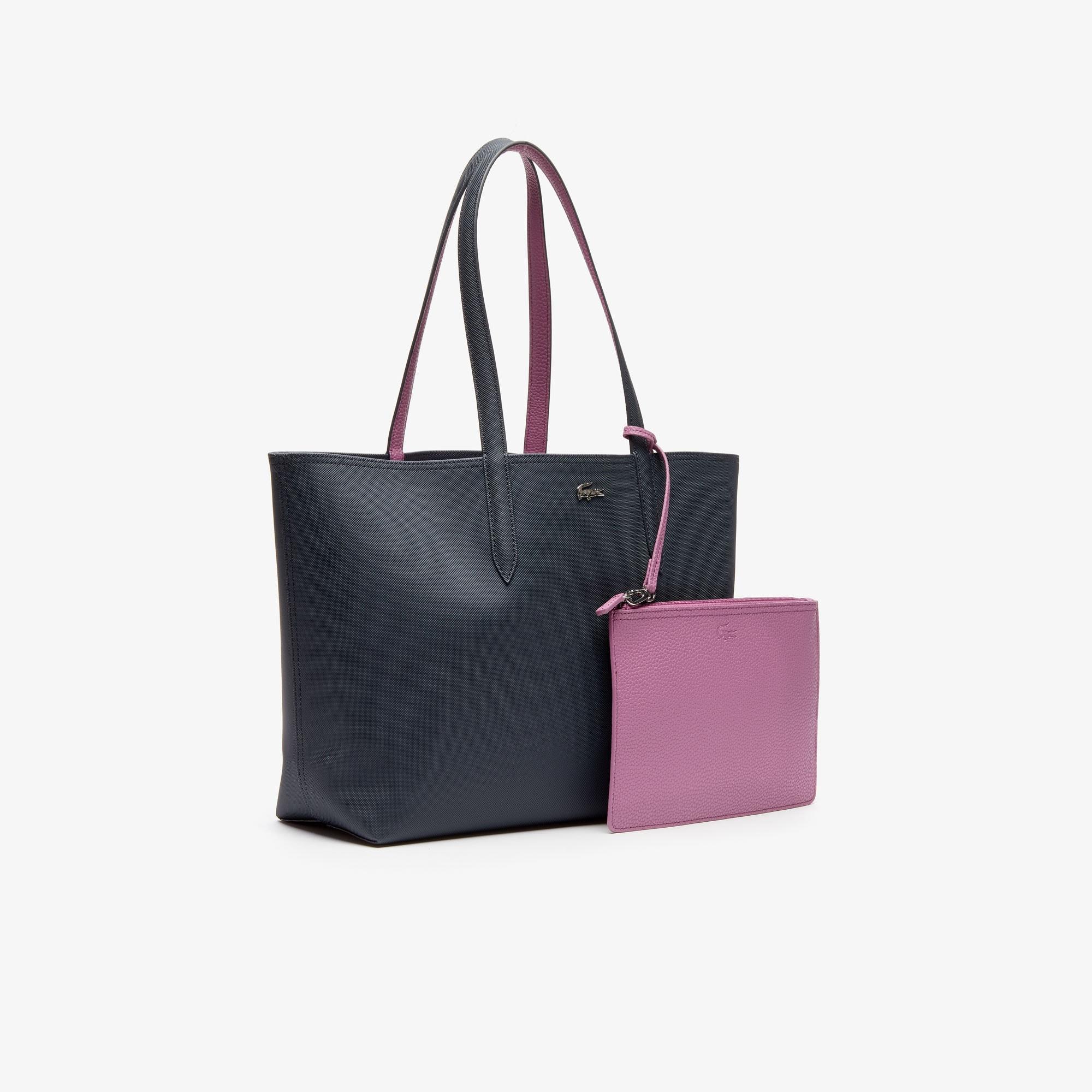 Lacoste Canvas Women's Anna Reversible Tote Bag Lyst