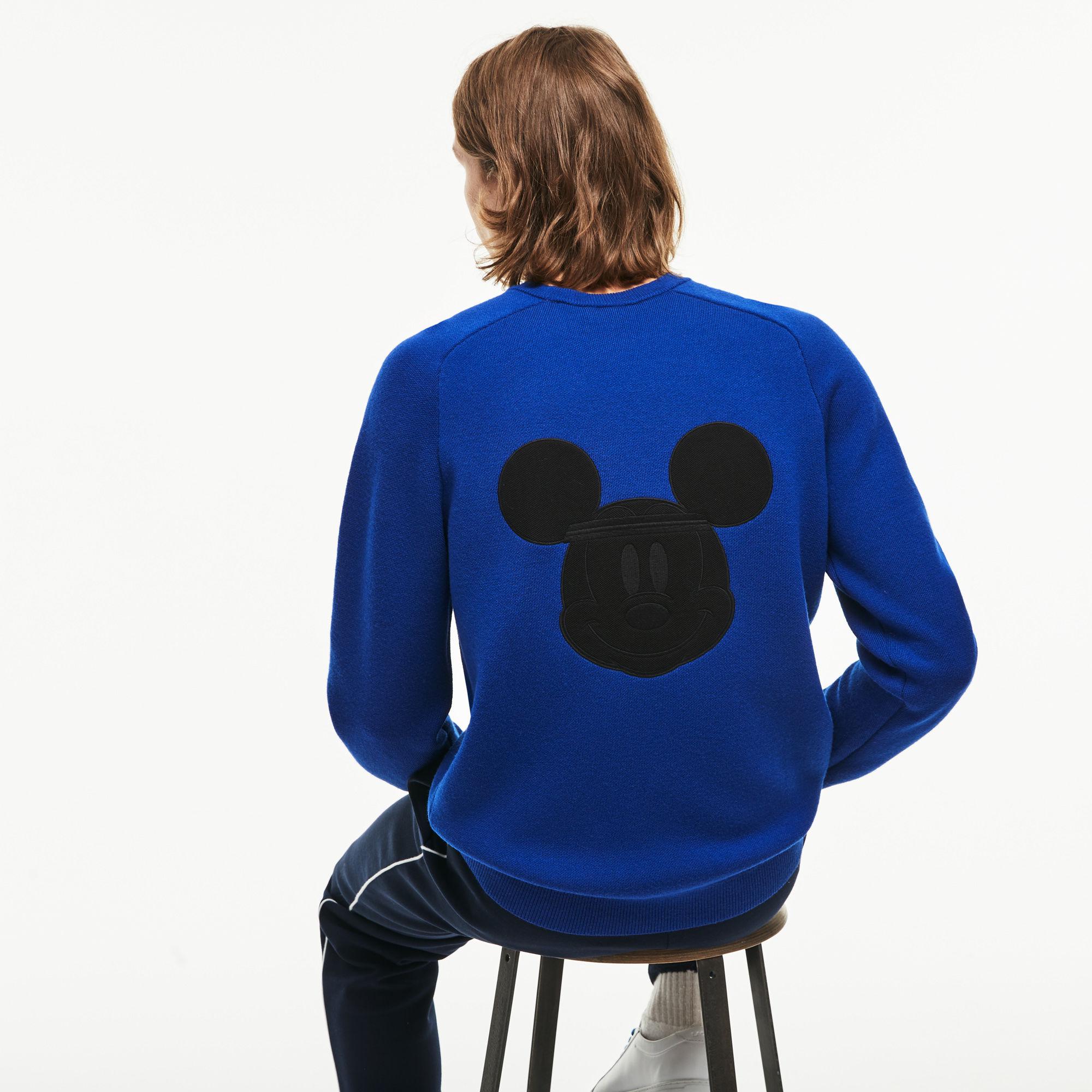 Lacoste Wool Crew Neck Disney Mickey 