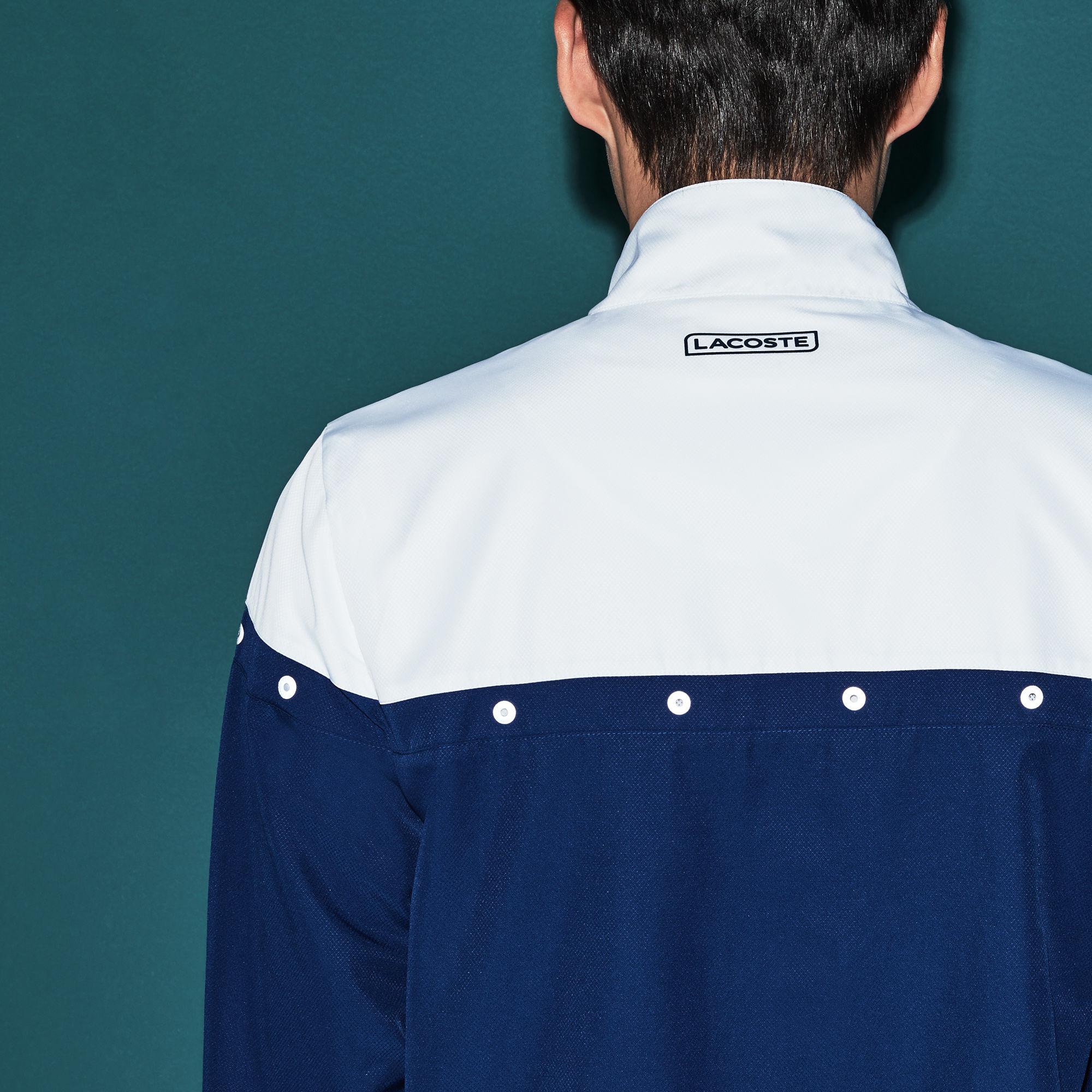 lacoste sport tennis colorblock tracksuit