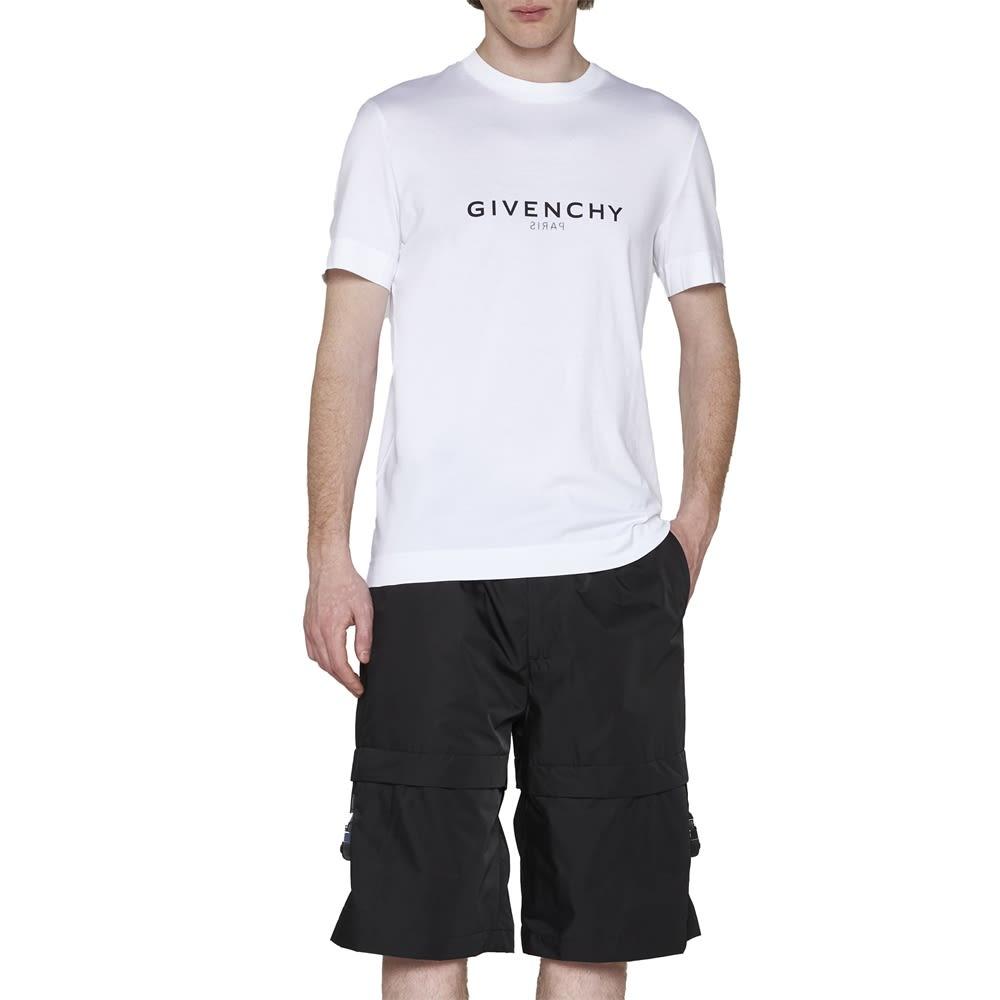 Givenchy Black Short in White for Men | Lyst